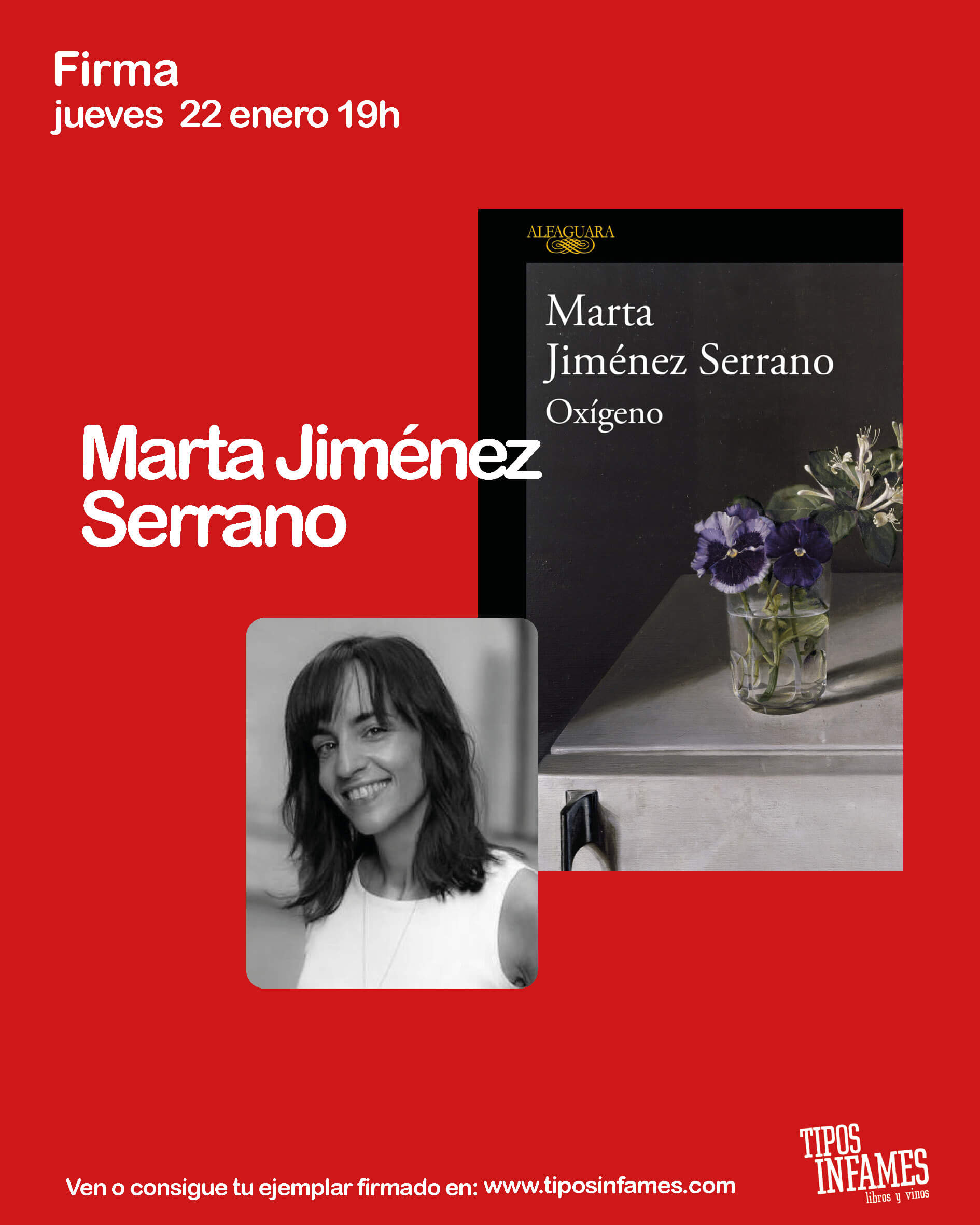Firma de Oxígeno, de Marta Jiménez Serrano