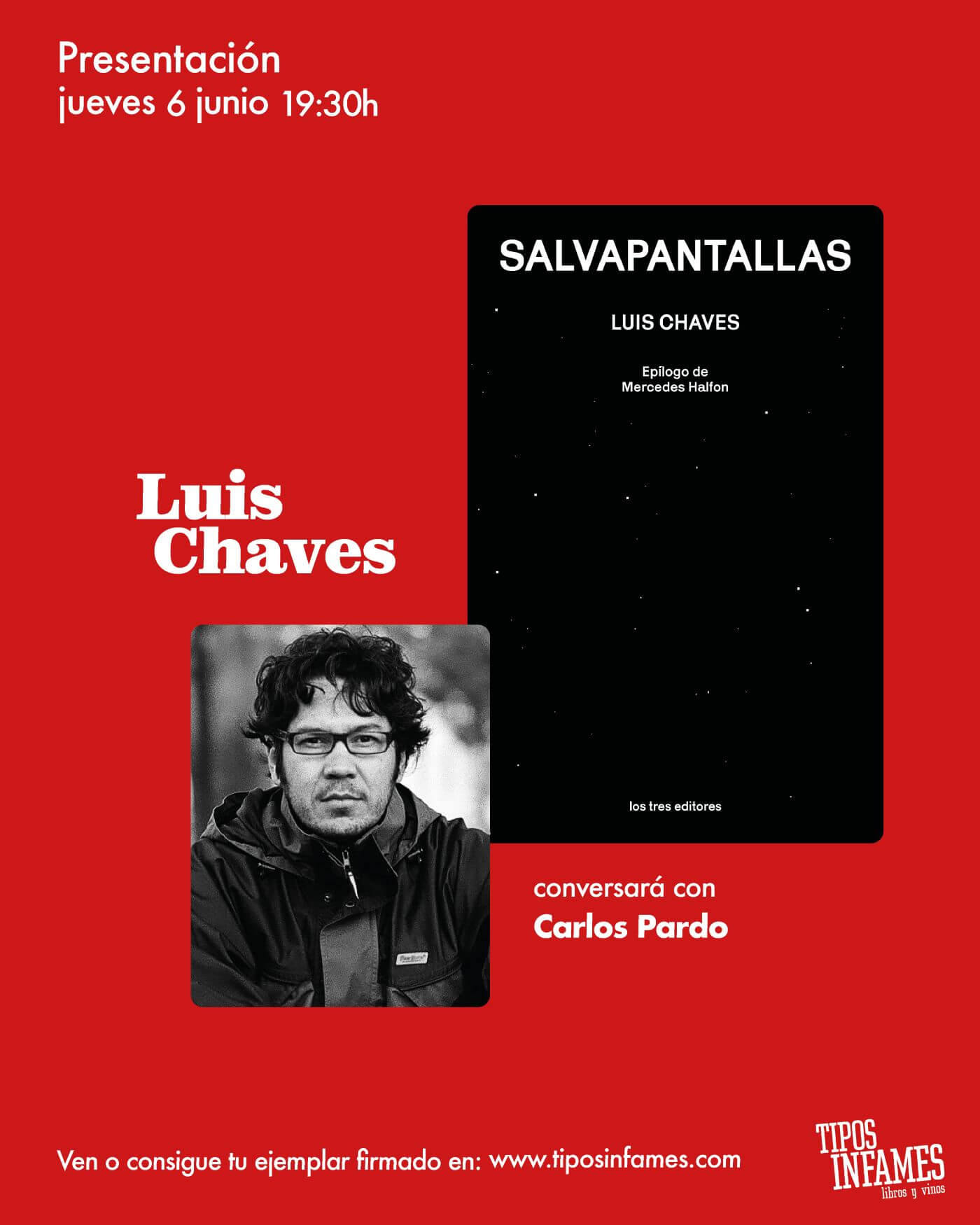 Salvapantallas, de Luis Chaves