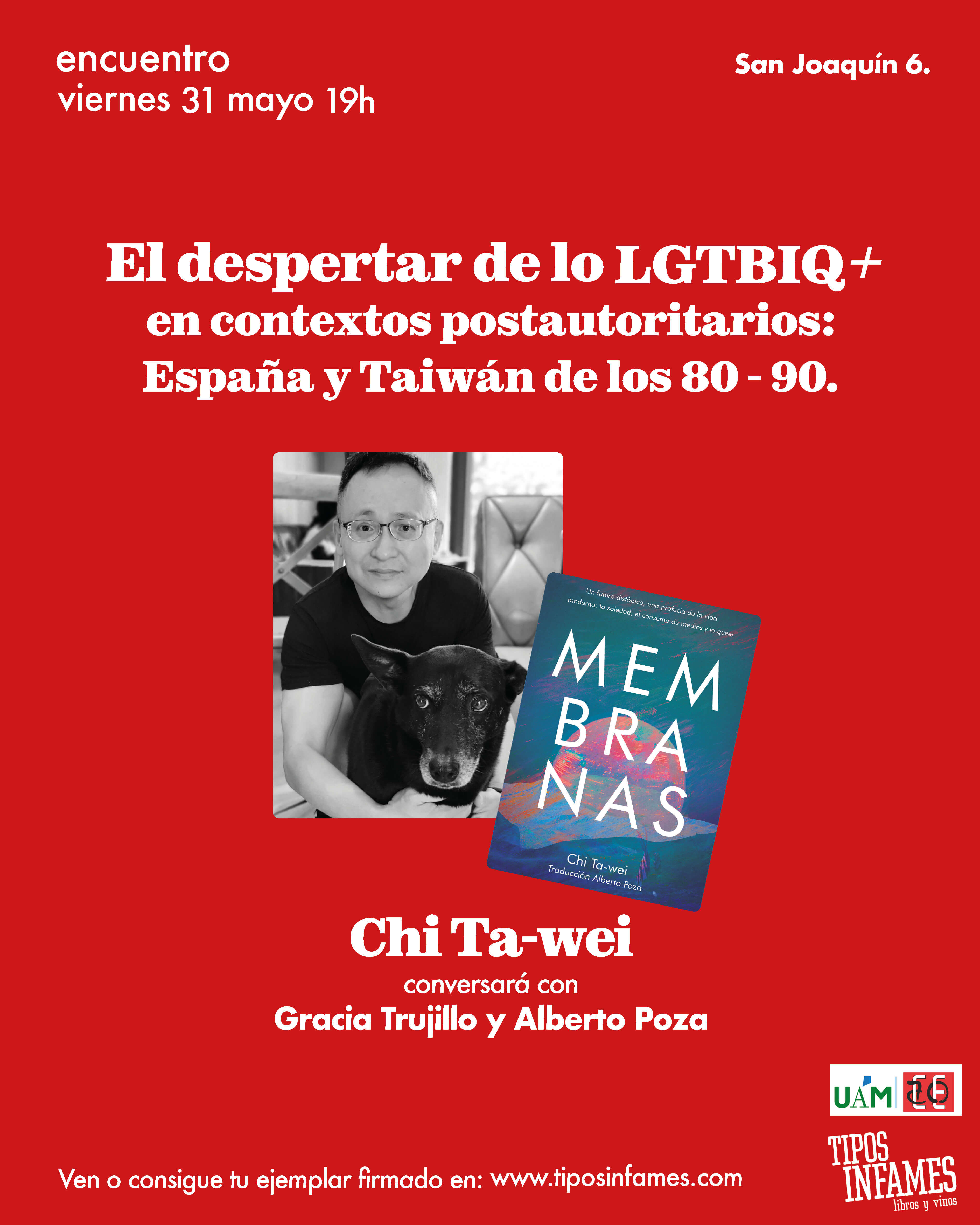 El despertar de lo LGTBIQ+ en contextos postautoritarios, con Ta-Wei y Gracia Trujillo