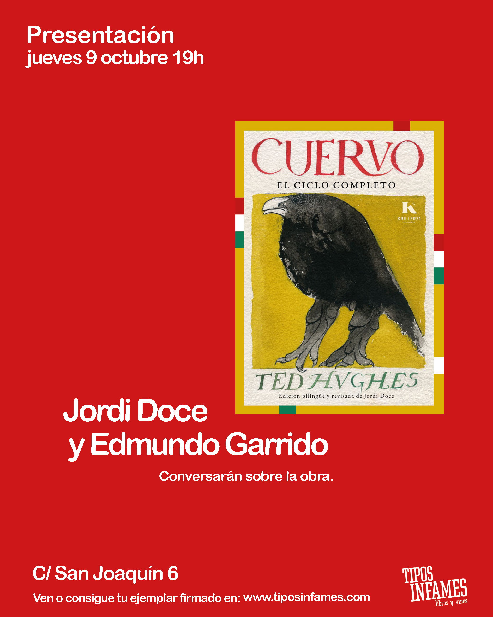 Cuervo: El ciclo completo, de Ted Hughes