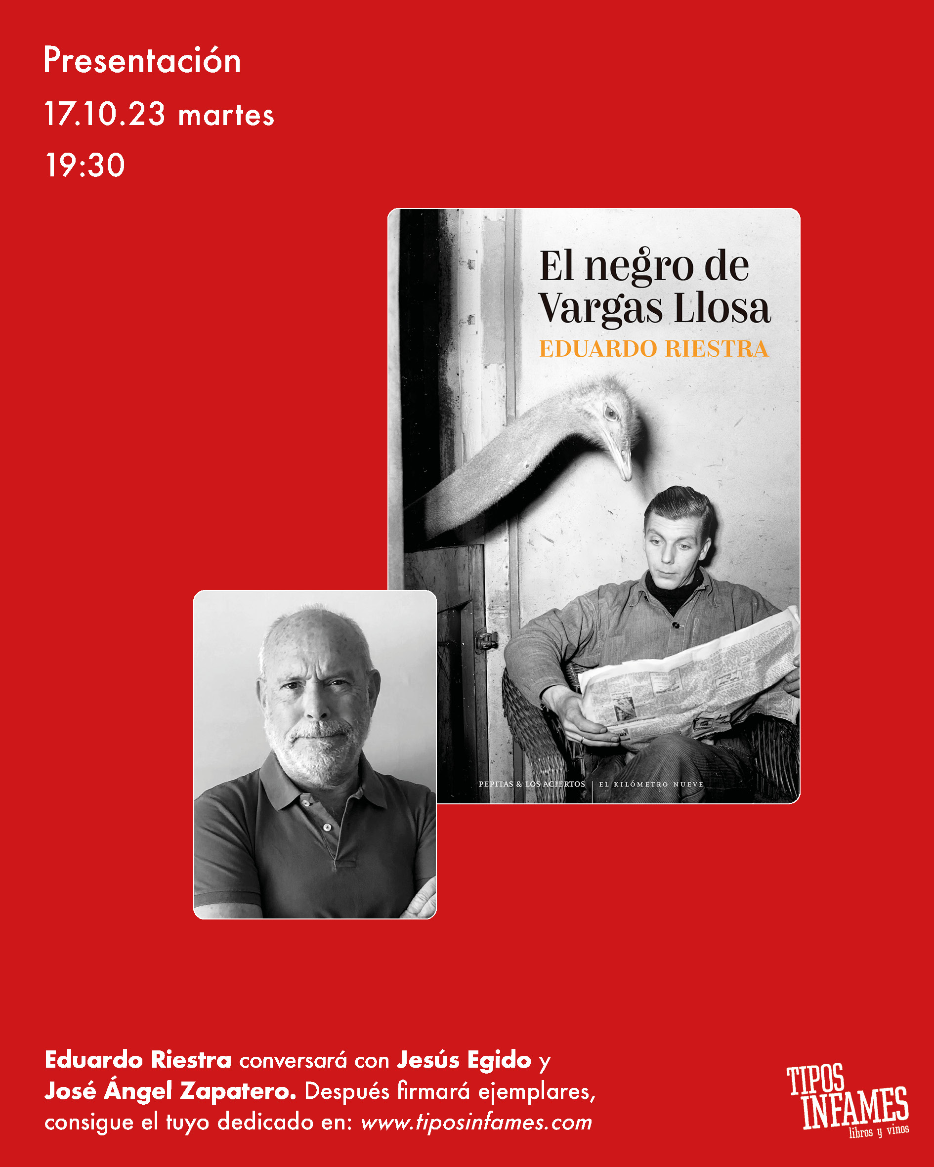 El negro de Vargas Llosa, de Eduardo Riestra