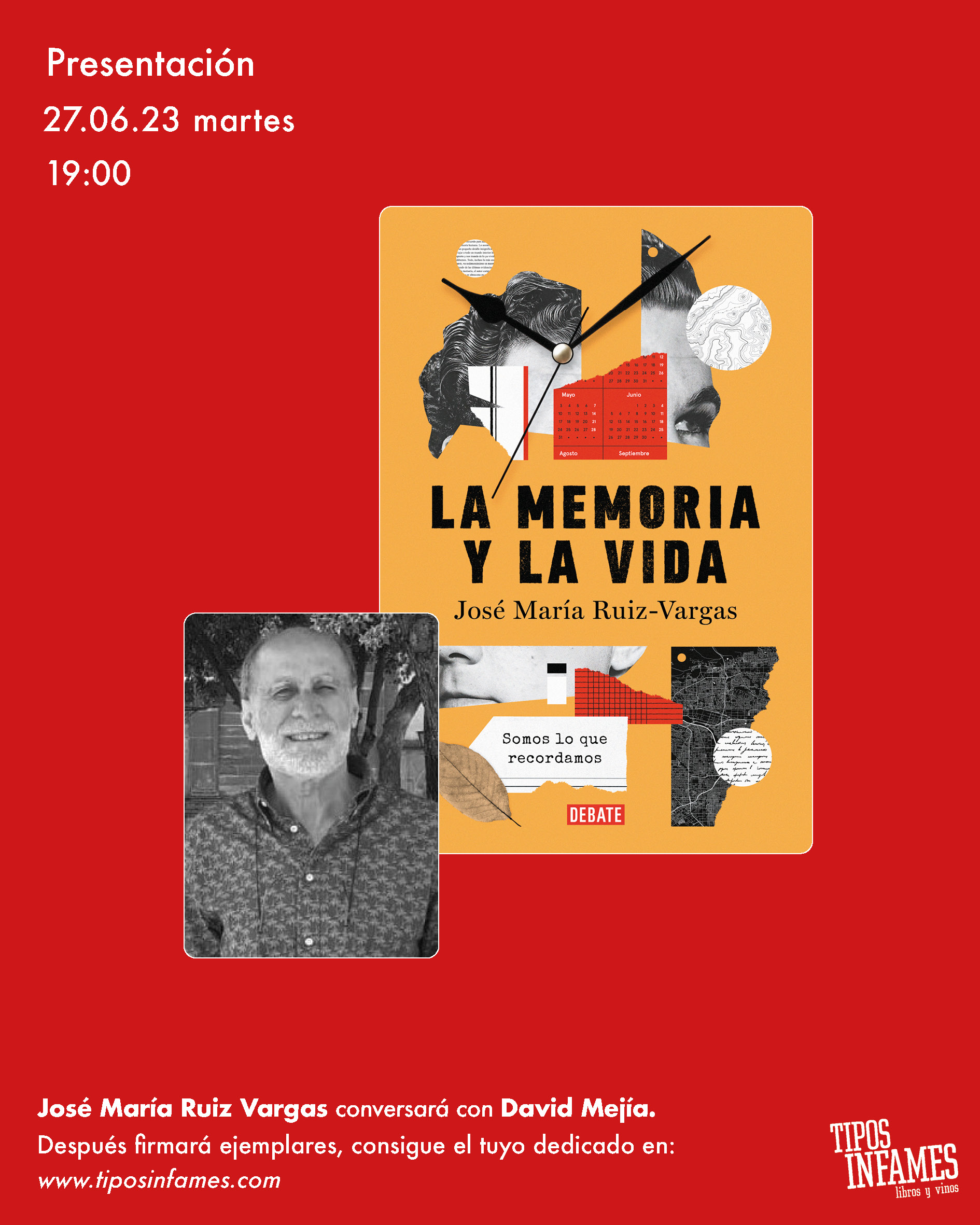 La memoria y la vida, de José María Ruiz Vargas