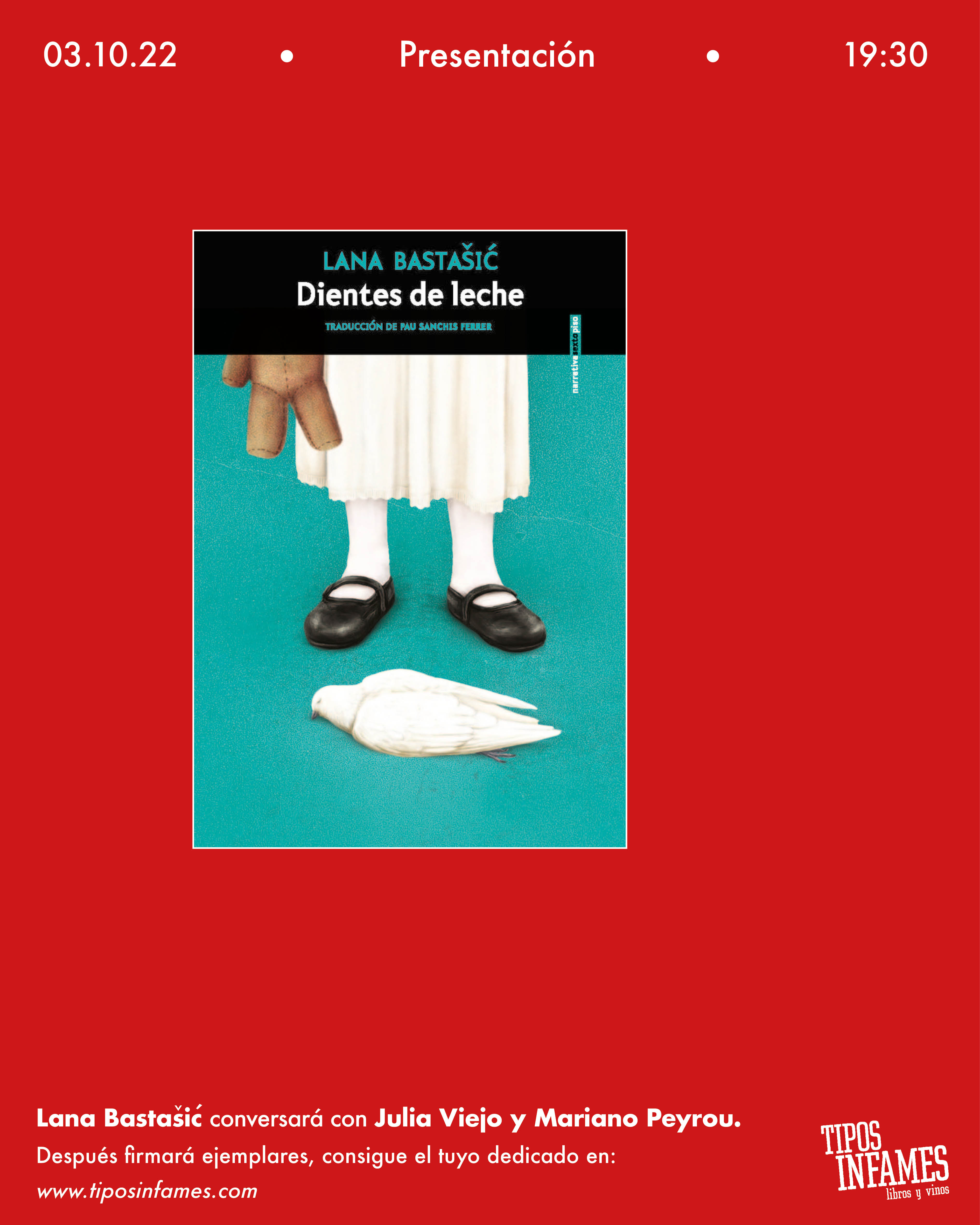 Dientes de leche, de Lana Bastašic