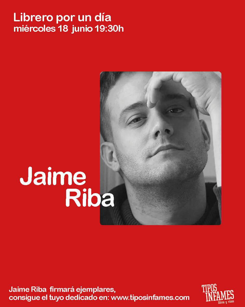 Jaime Riba, librero por un día