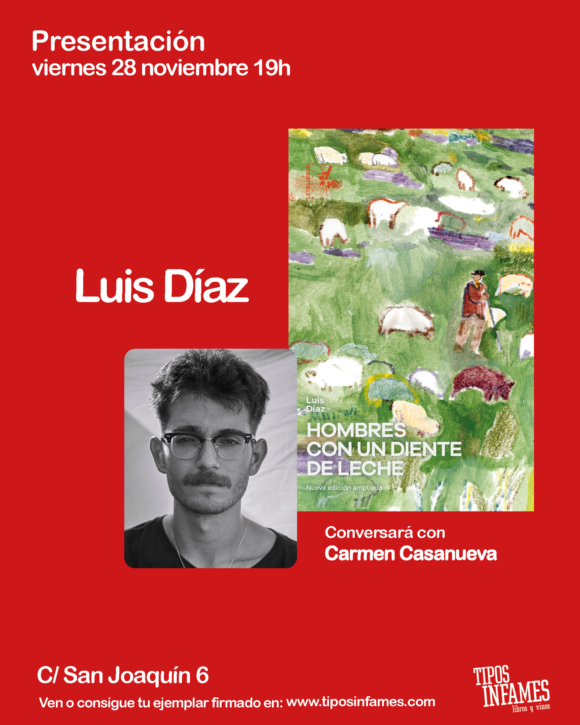 Hombres con un diente de leche, de Luis Díaz