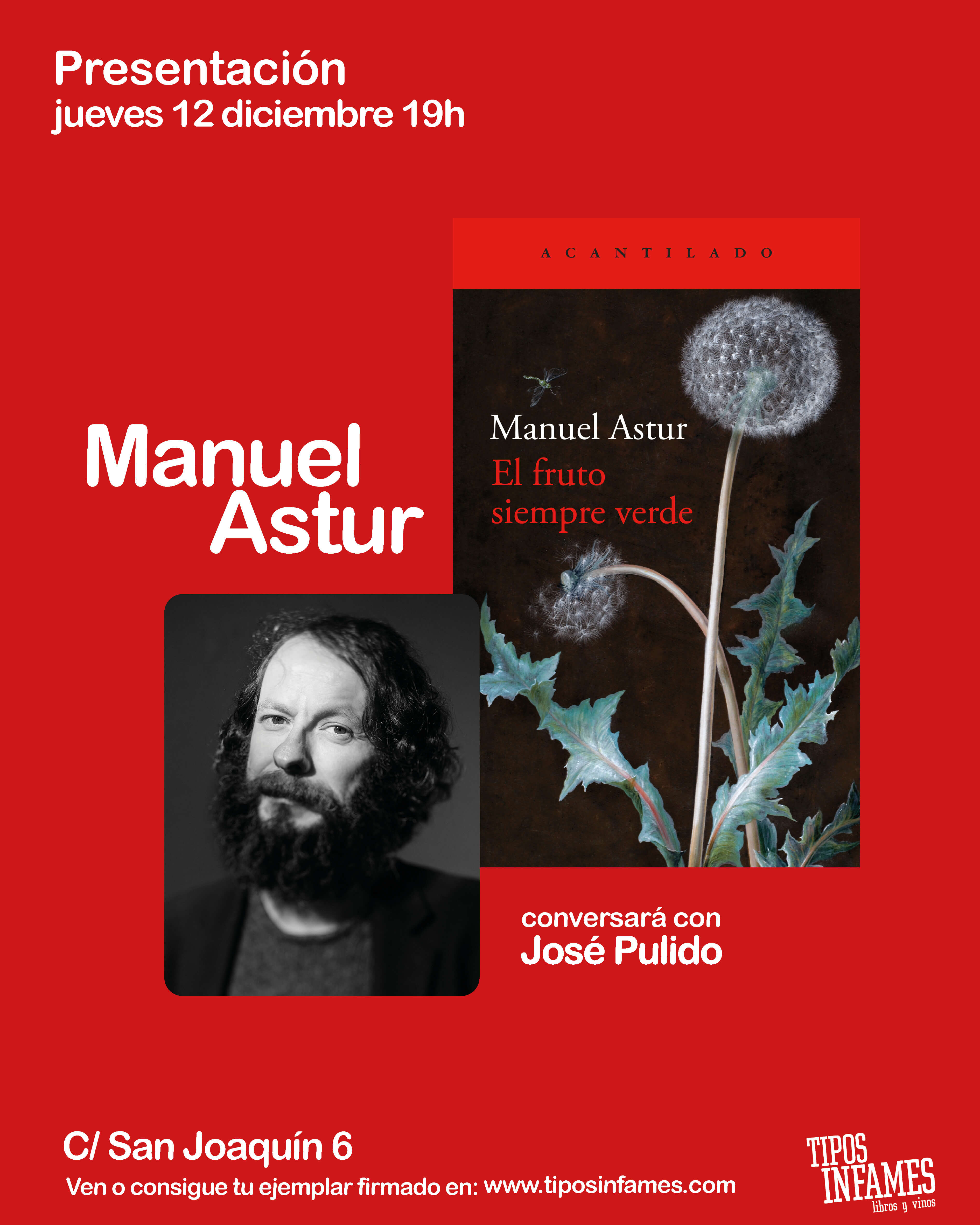 El fruto siempre verde, de Manuel Astur