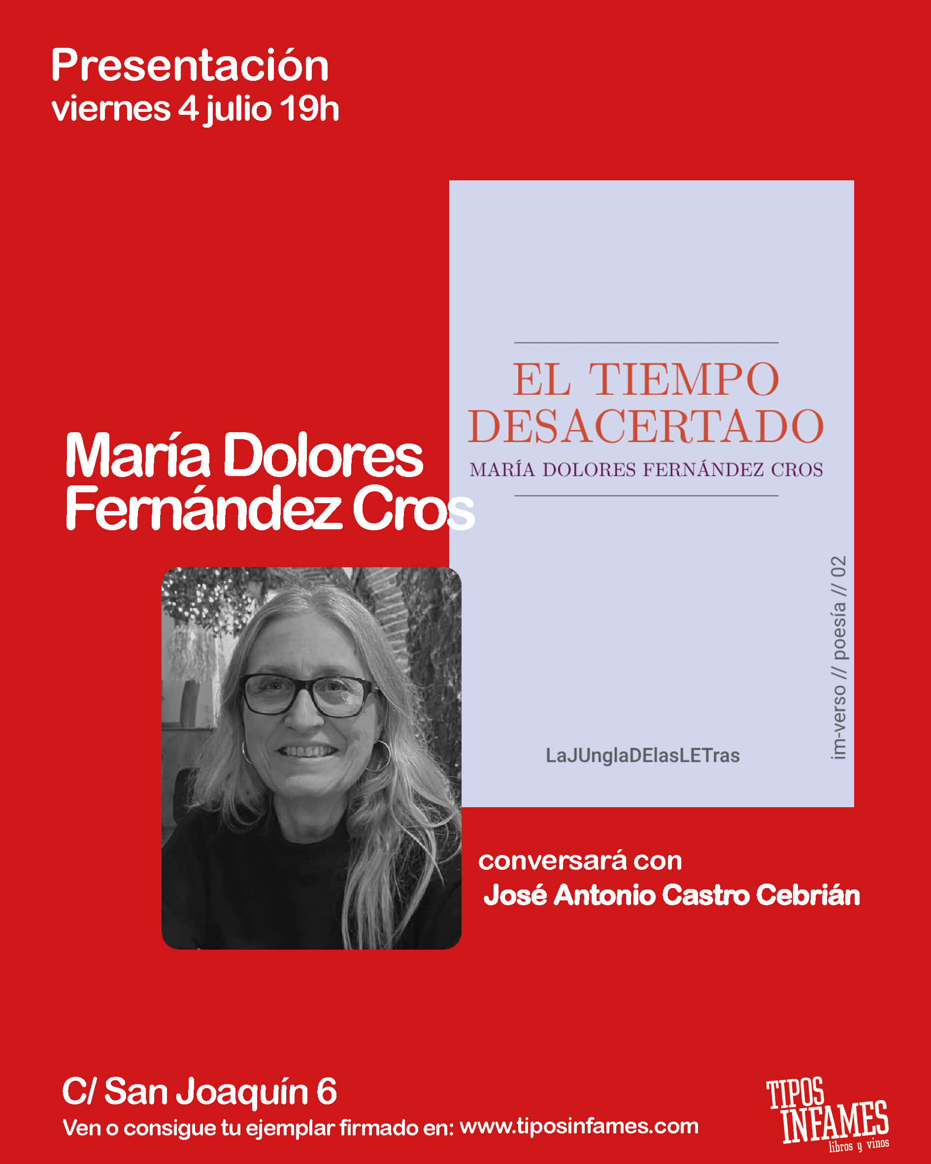 El tiempo desacertado, de María Dolores Fernández Cros