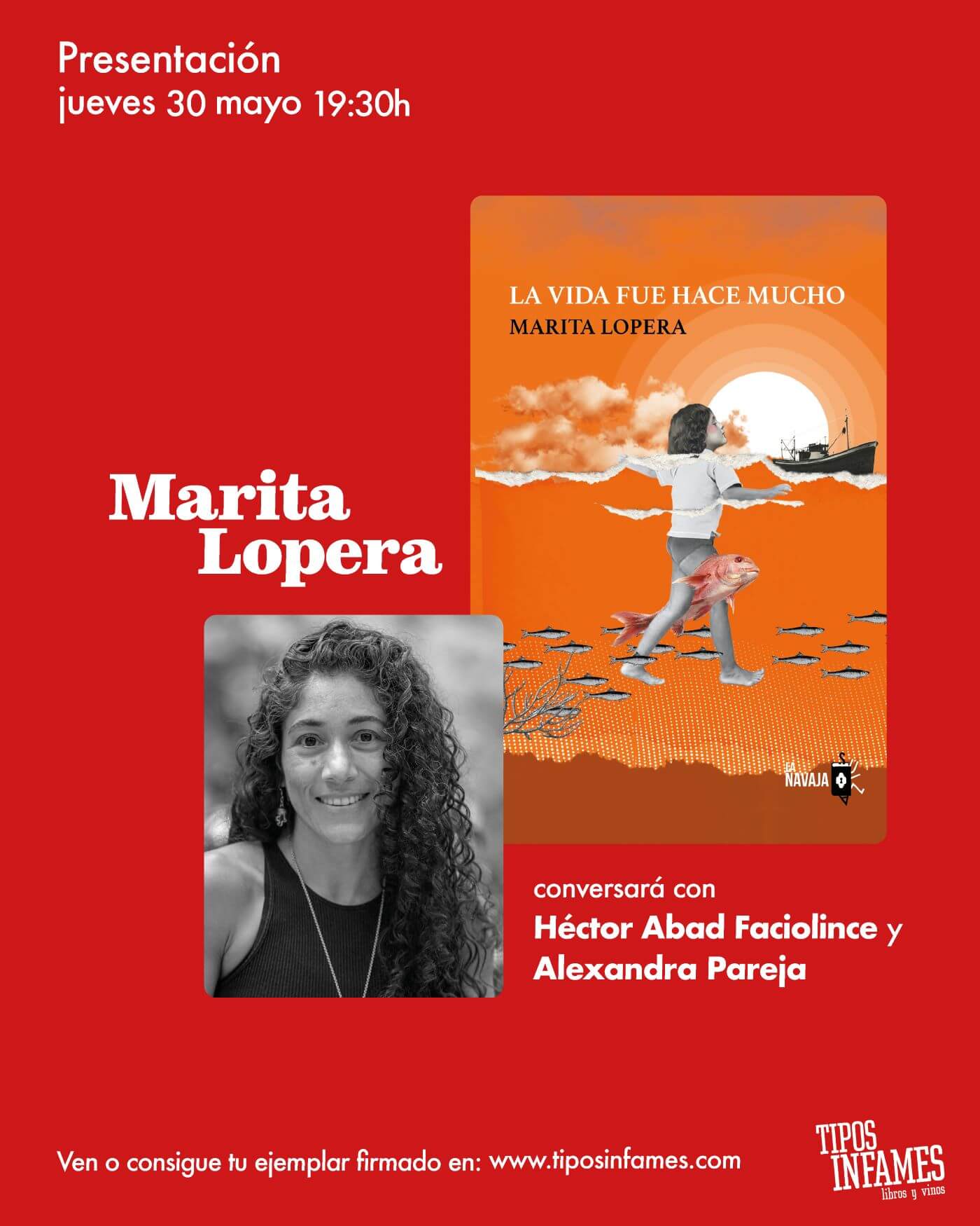 La vida fue hace mucho, de Marita Lopera