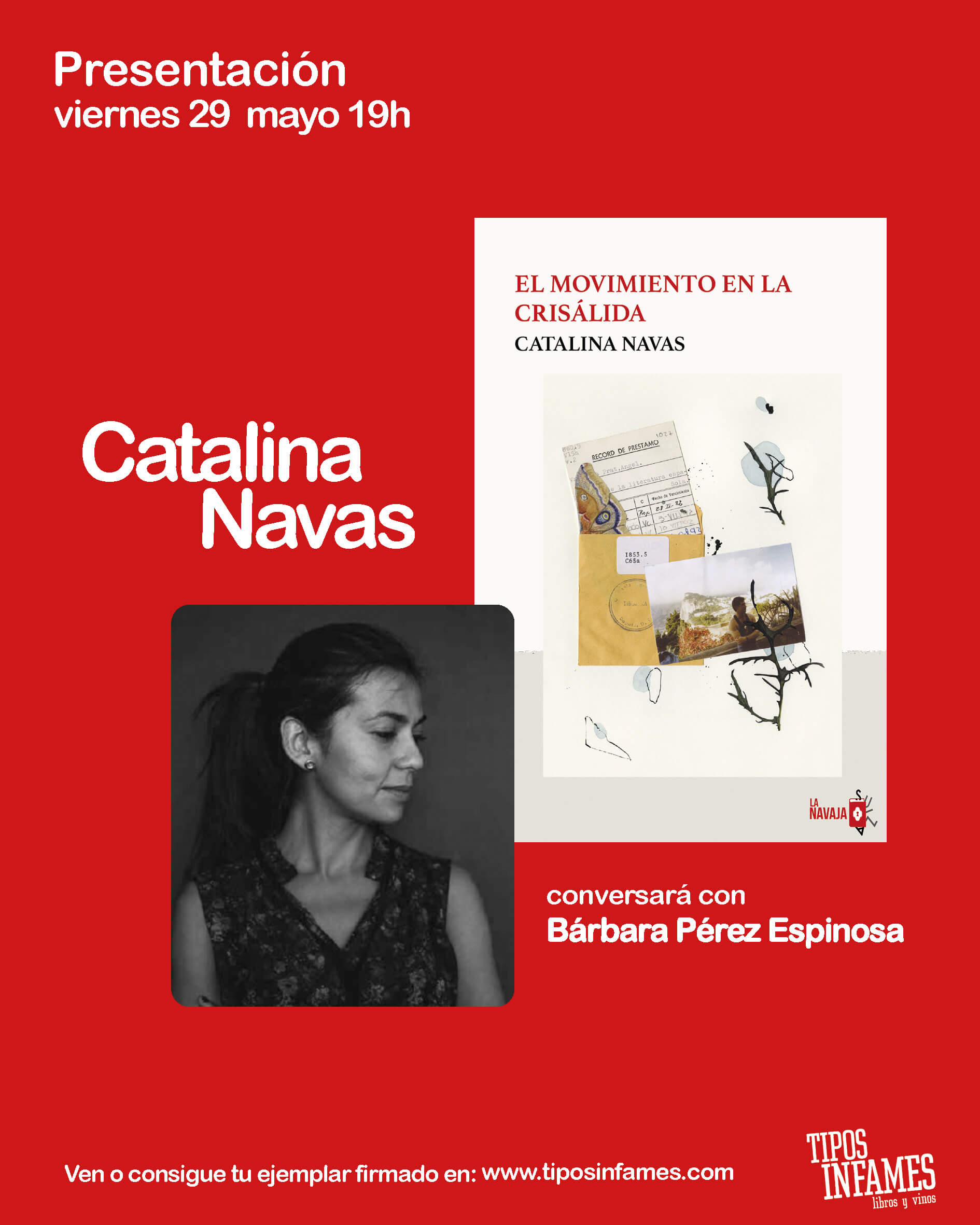 El movimiento en la crisálida, de Catalina Navas