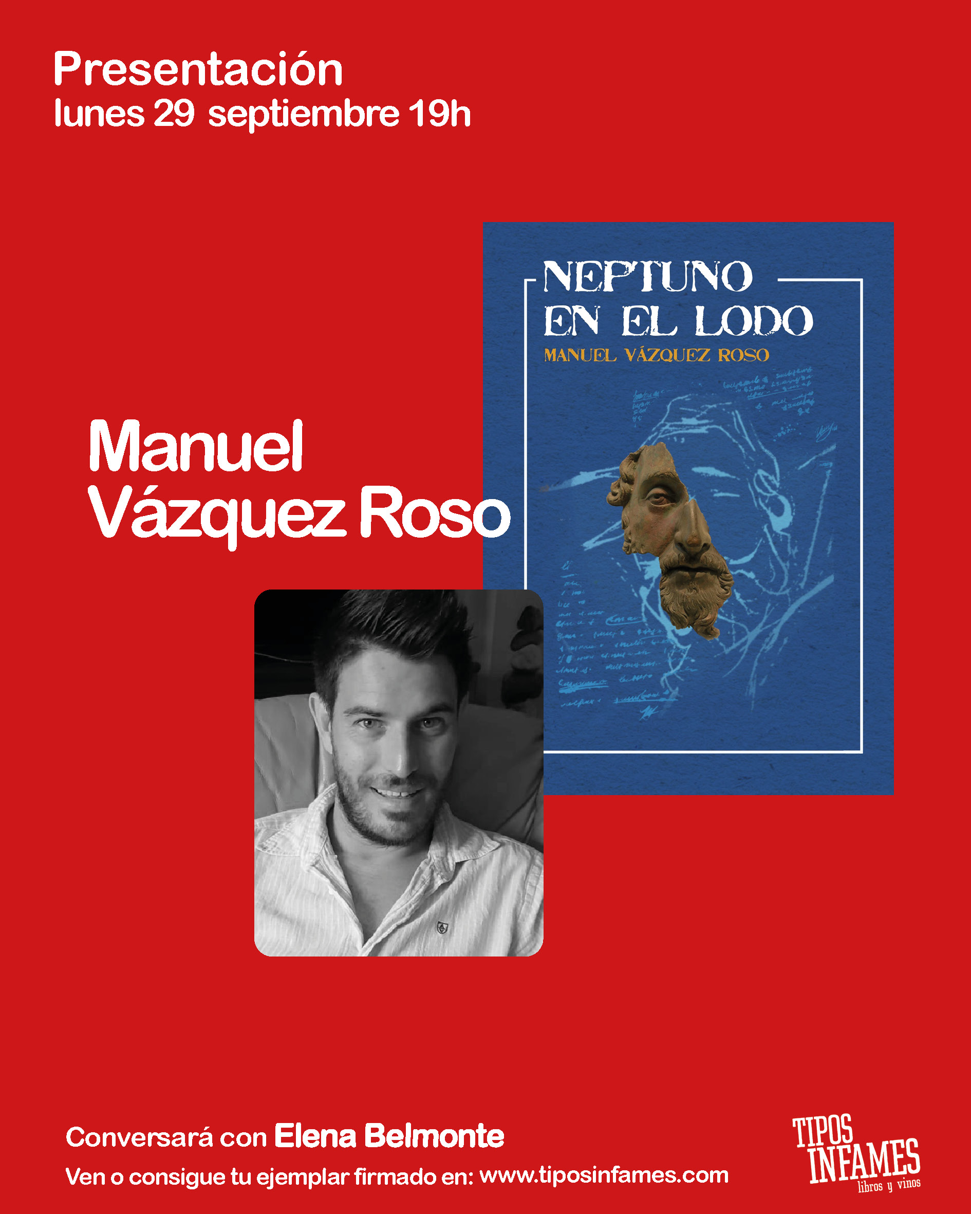 Neptuno en el lodo, de Manuel Vázquez Roso