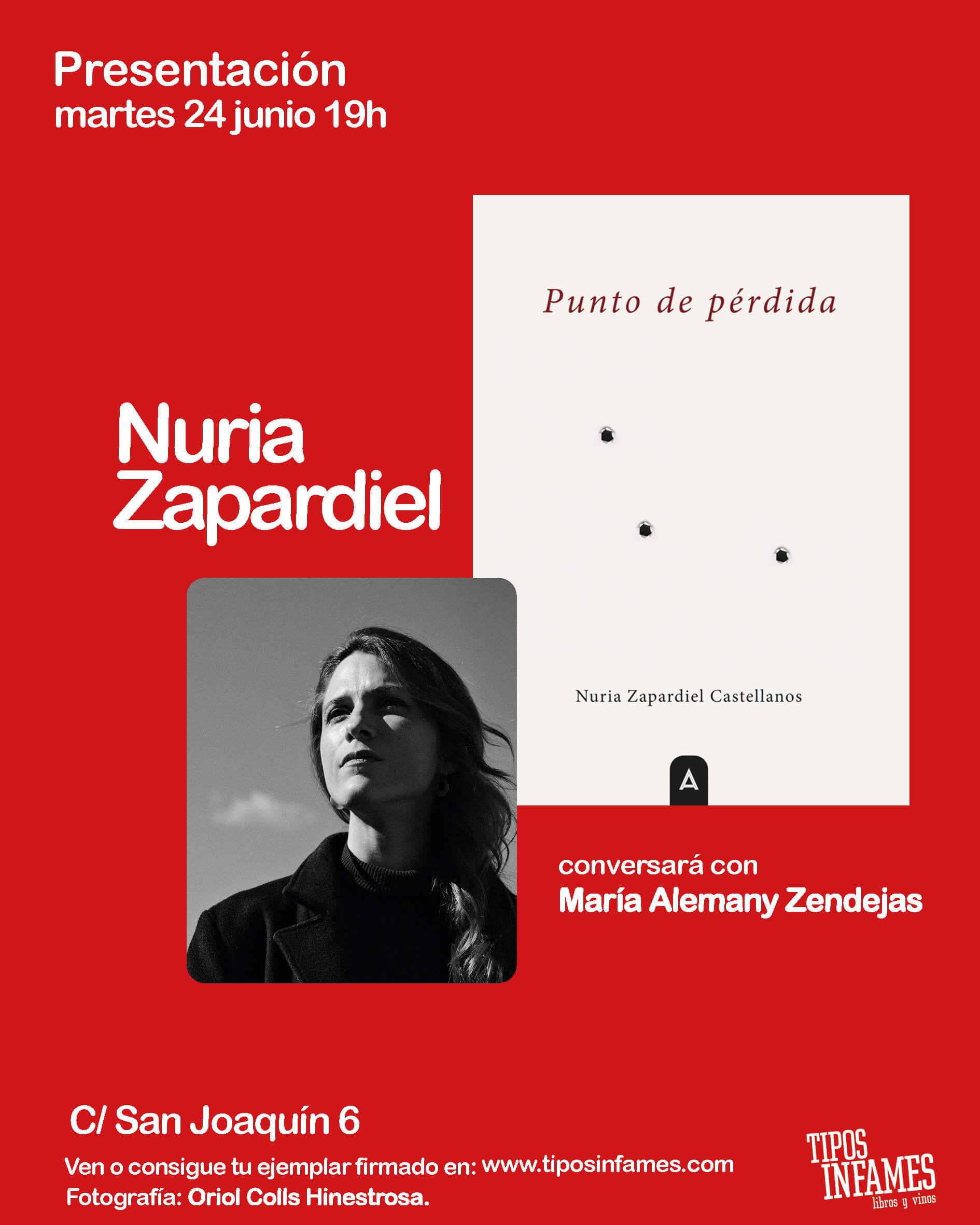 Punto de pérdida, de Nuria Zapardiel