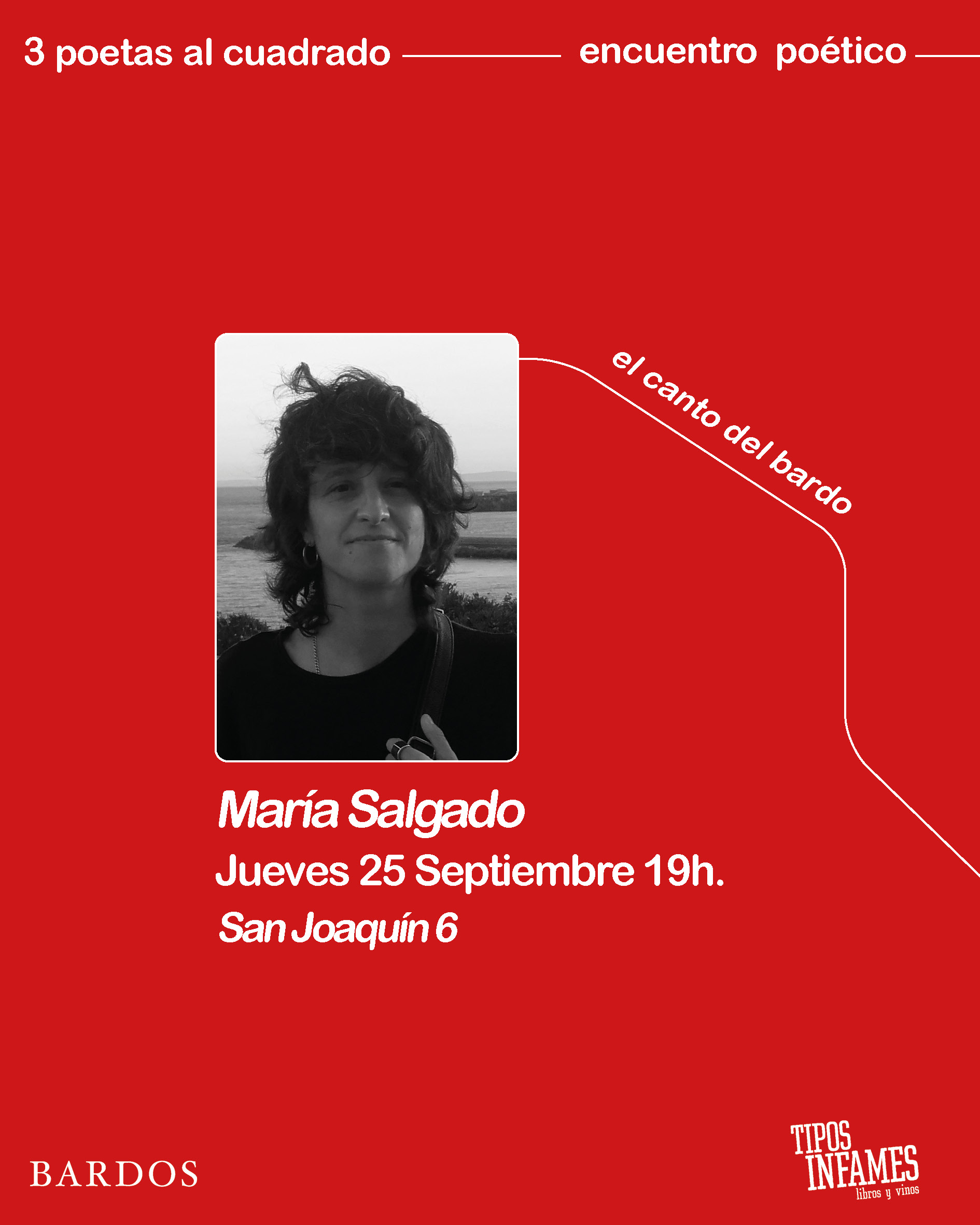 Tres poetas al cuadrado: María Salgado