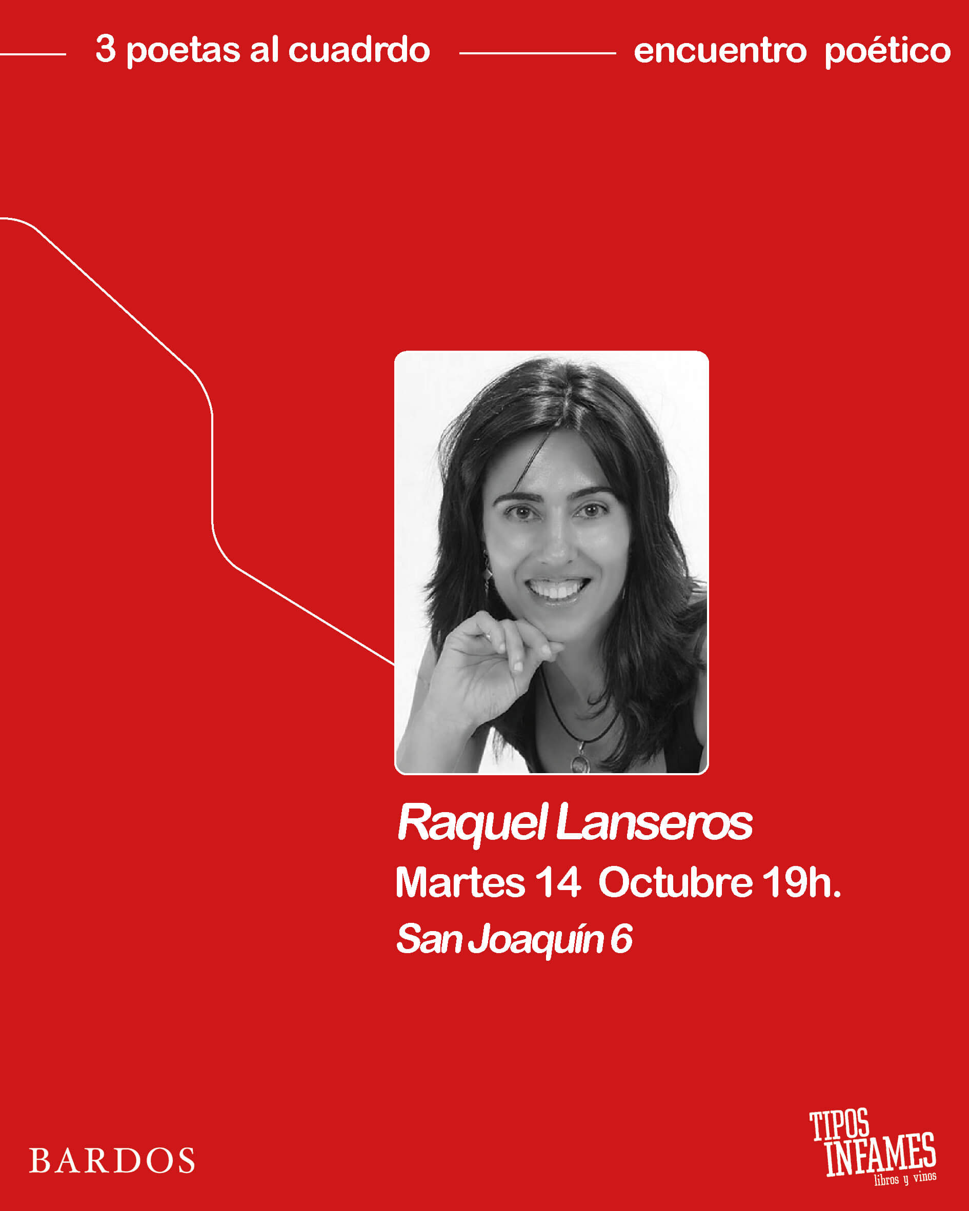 Tres poetas al cuadrado: Raquel Lanseros