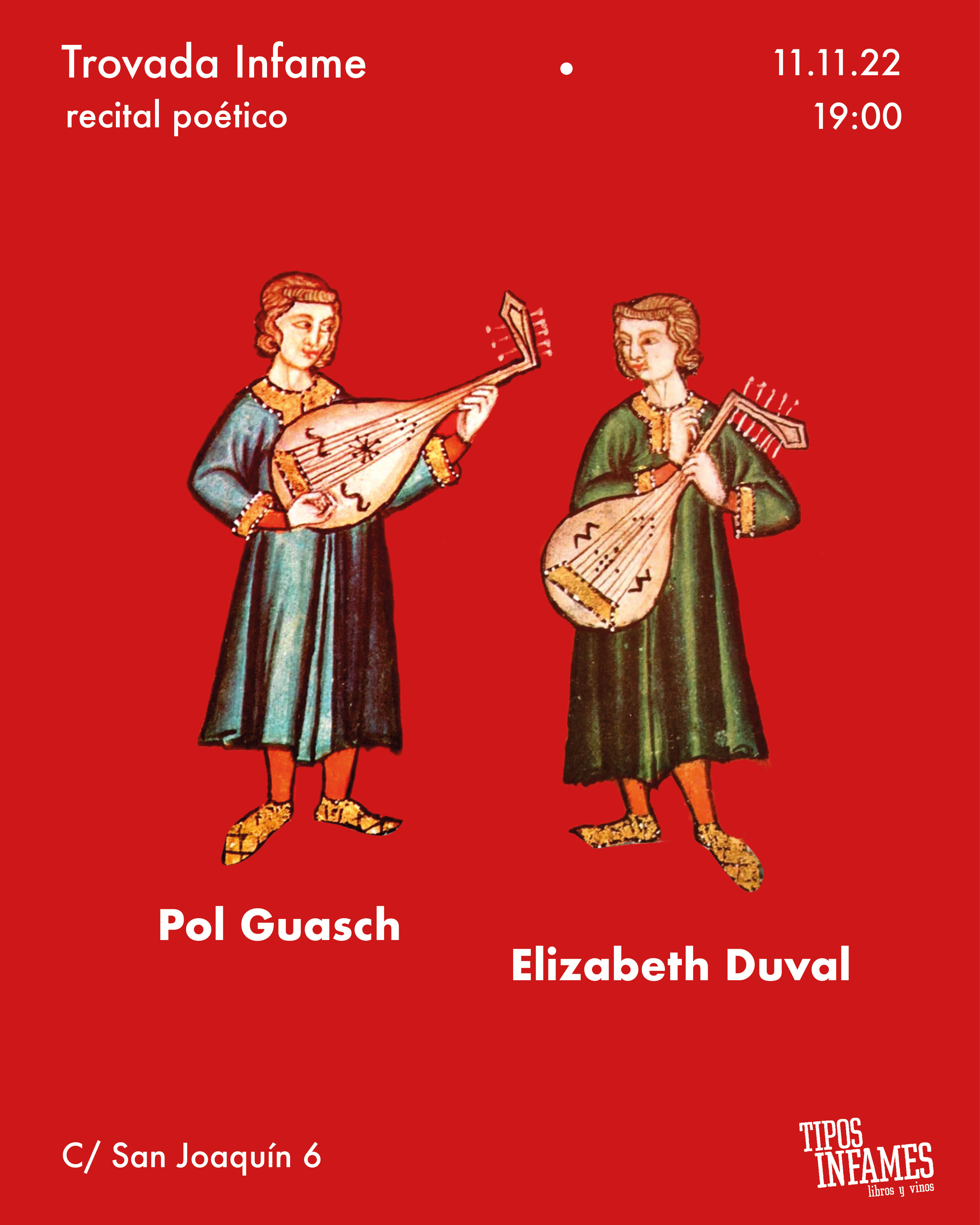 Trovada infame: Pol Guasch y Elizabeth Duval