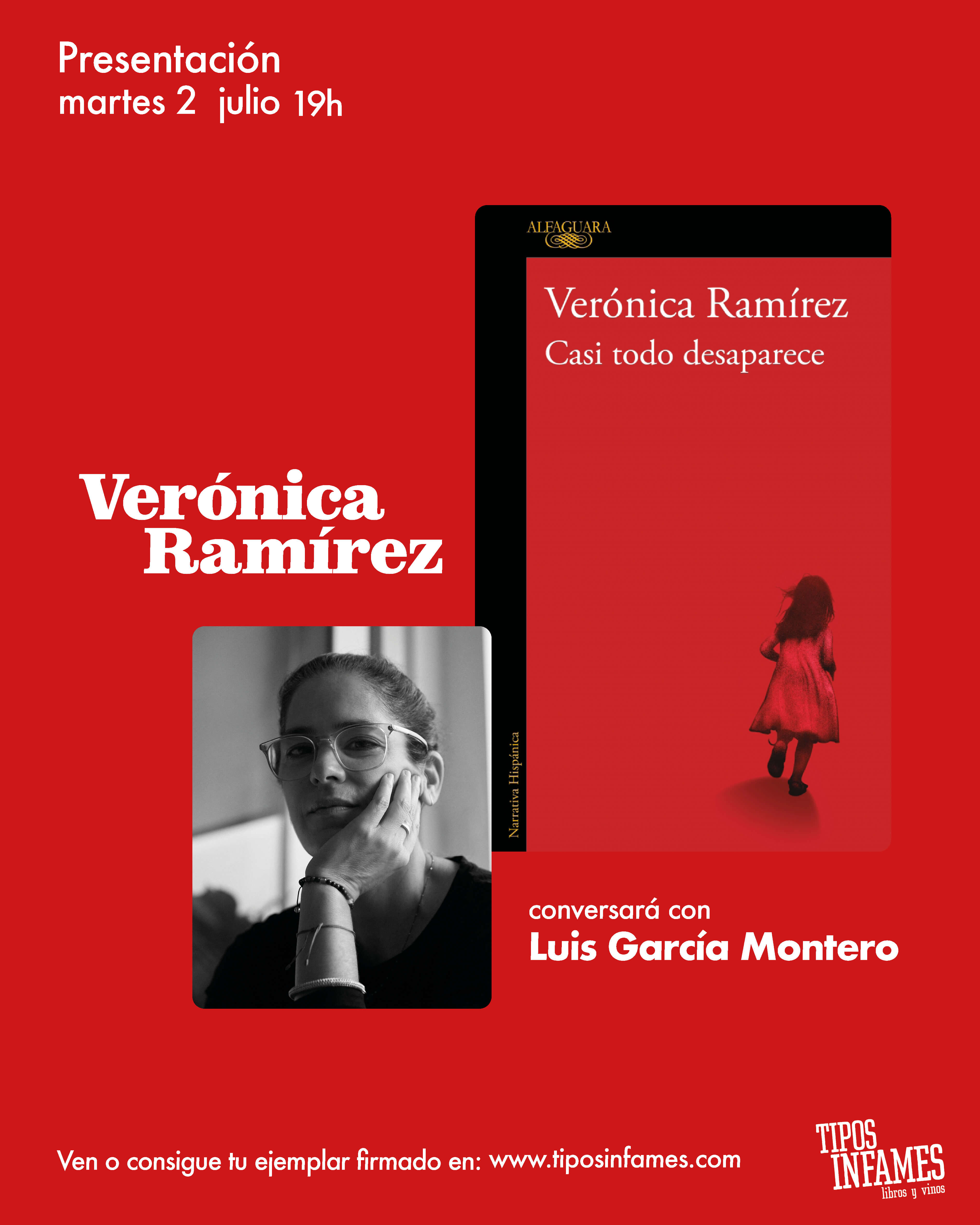 Casi todo desaparece, de Verónica Ramírez
