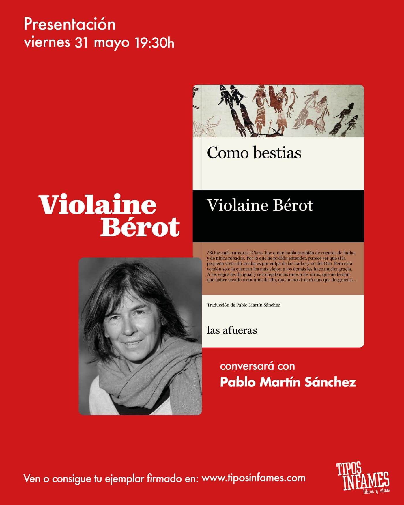 Como bestias, de Violaine Bérot