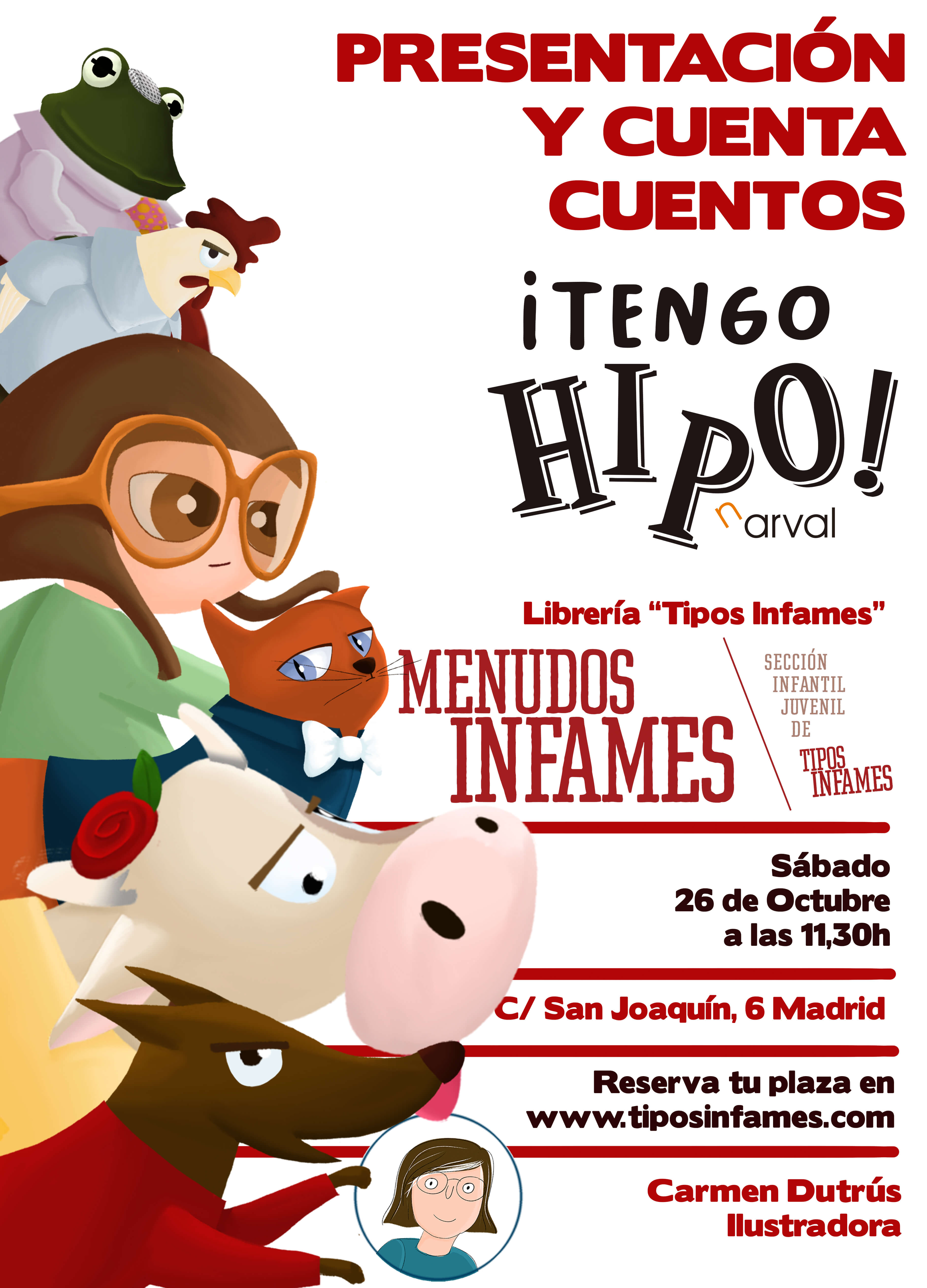 Cuentacuentos: ¡Tengo hipo!, de Begoña Bueno y Carmen Dutrús