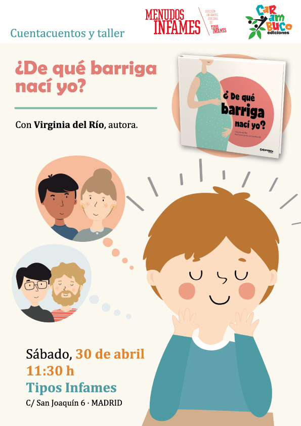 Cuentacuentos y taller: ¿De qué barriga nací yo?
