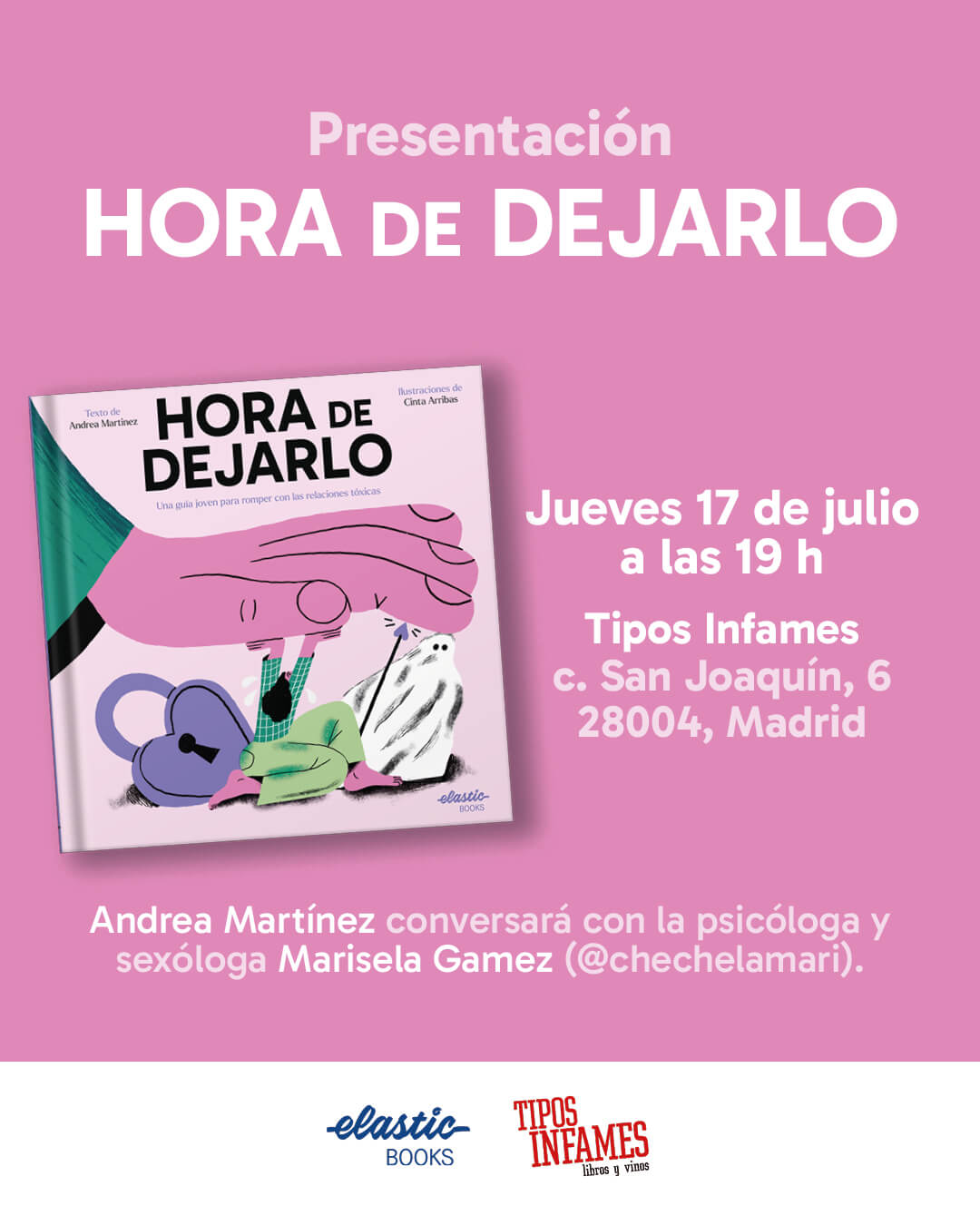 Hora de dejarlo, de Andrea Martínez