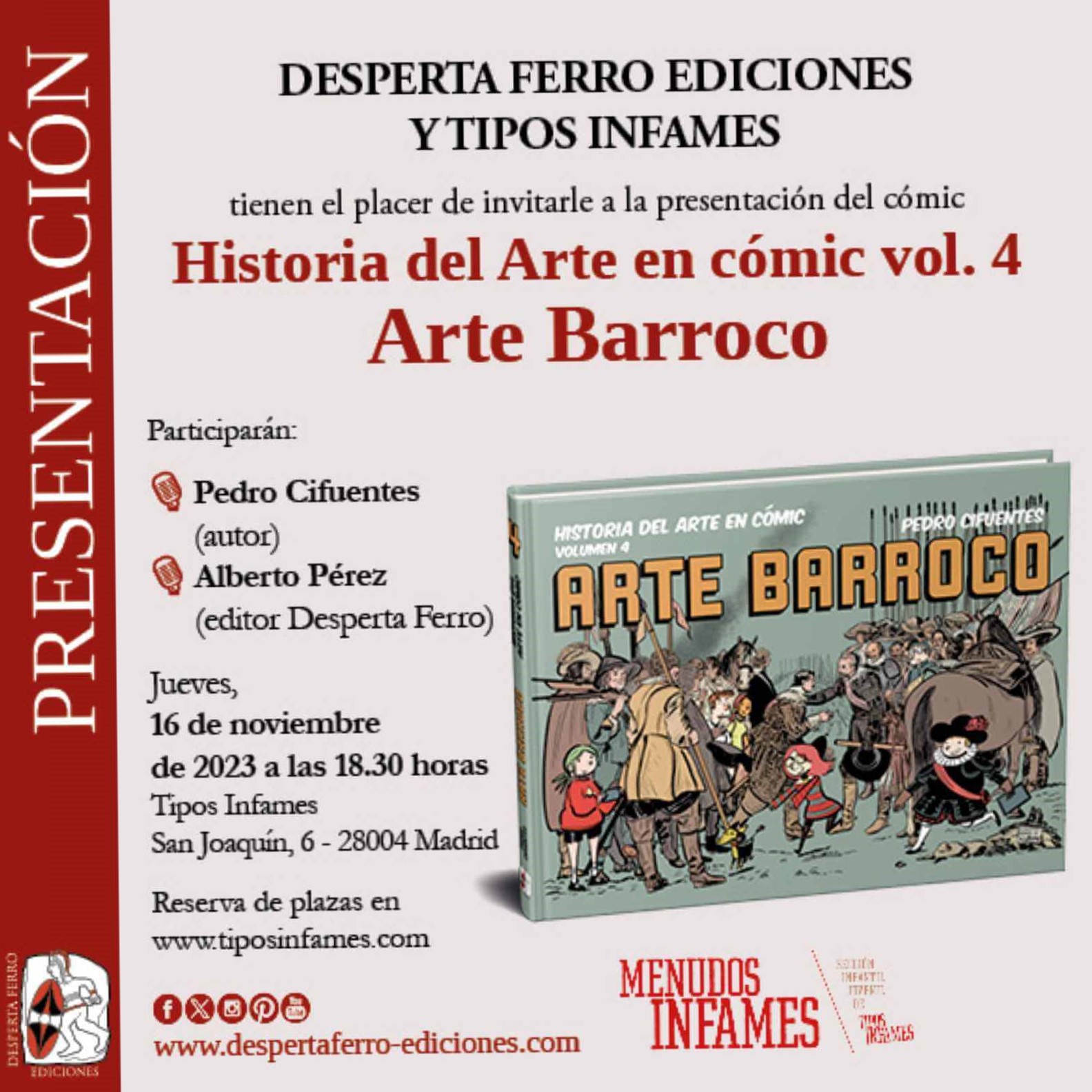 Historia del Arte en cómic. Arte Barroco, de Pedro Cifuentes