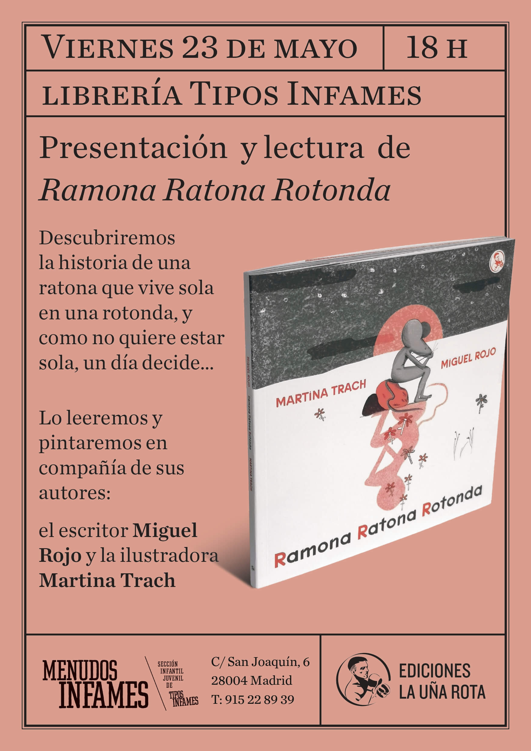 Ramona Ratona Rotonda, de Martina Trach y Miguel Rojo