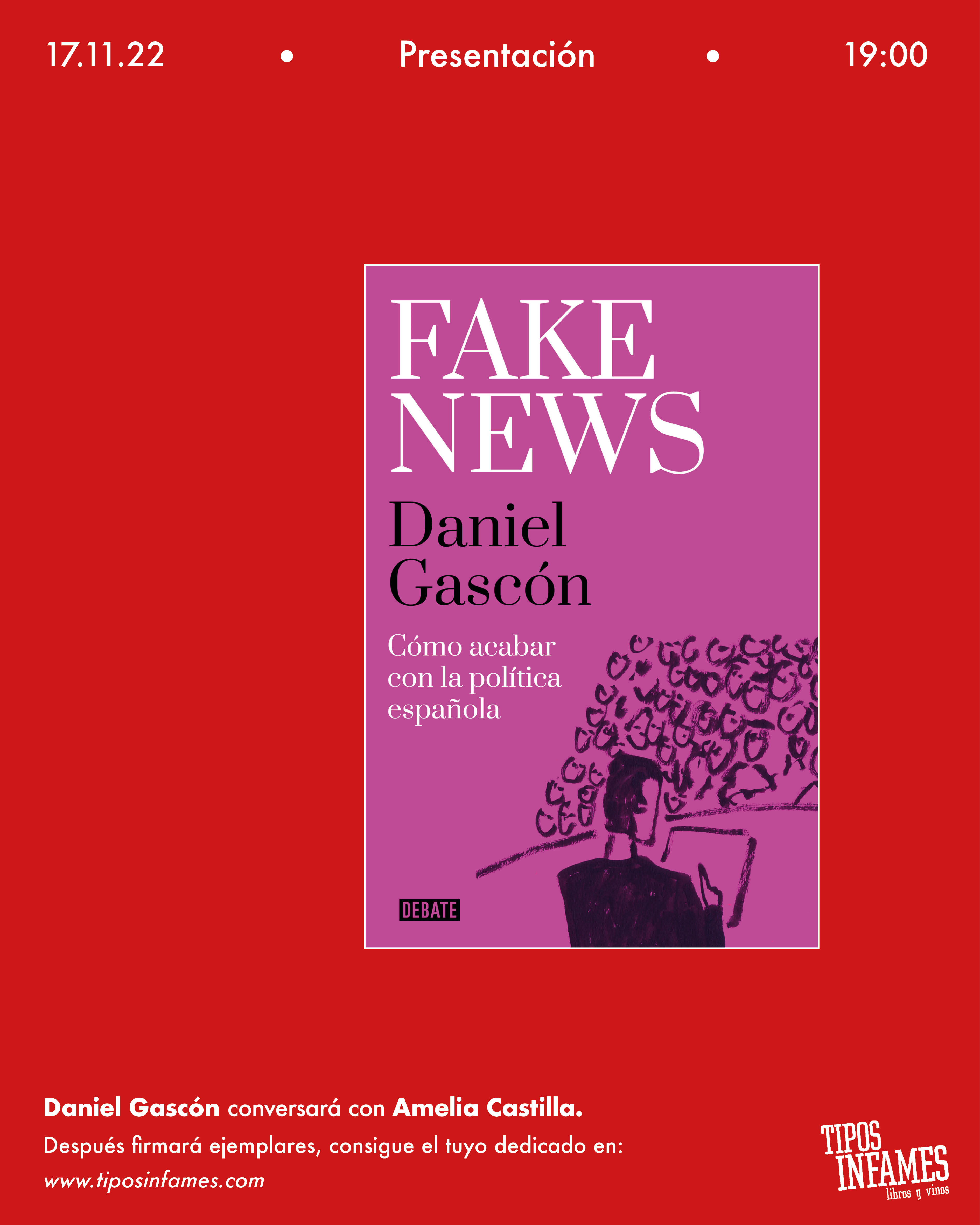 Fake news, de Daniel Gascón