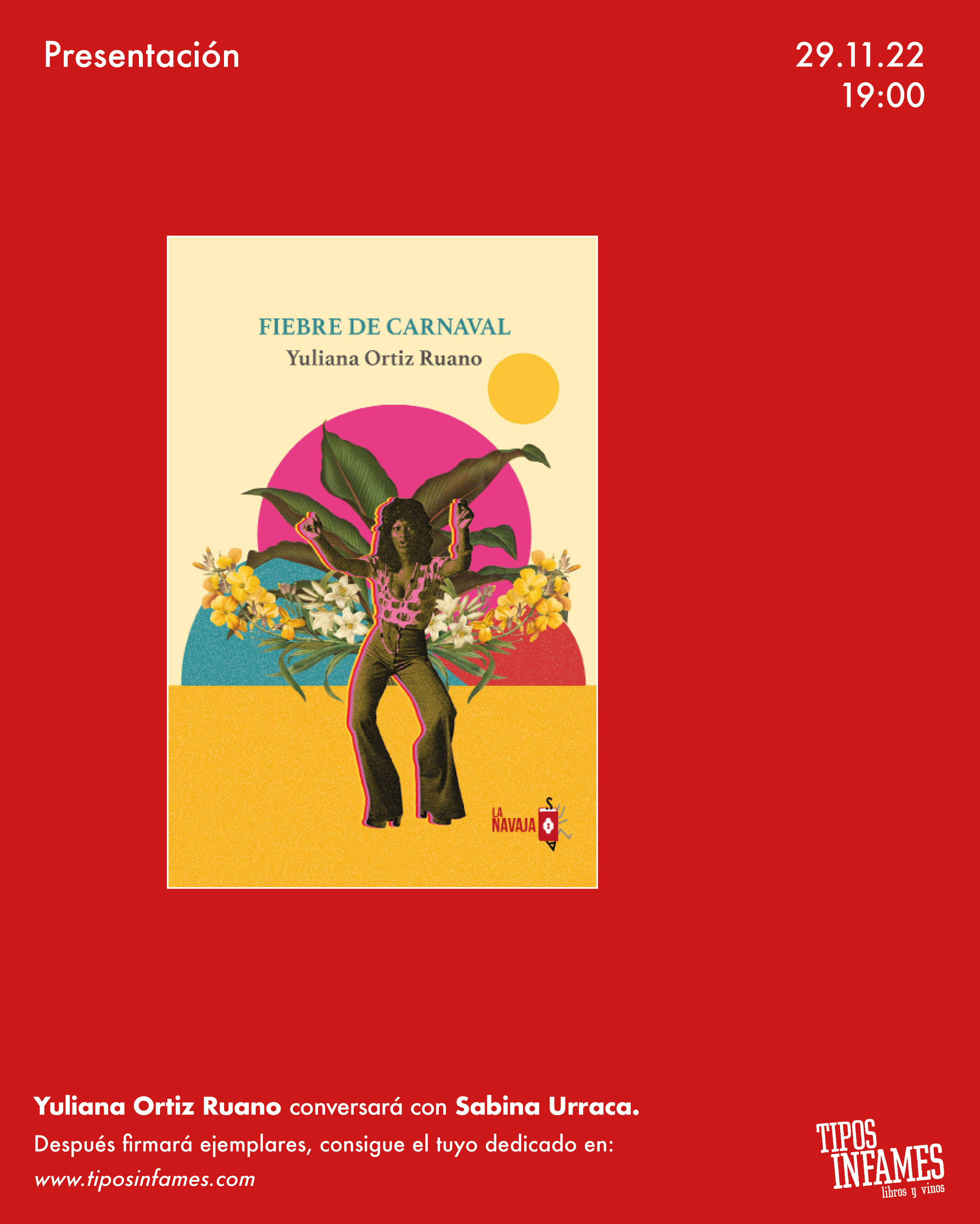 Fiebre de carnaval, de Yuliana Ortiz Ruano