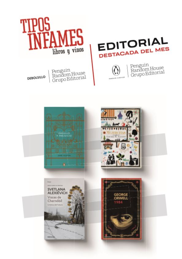 Tipos Infames: Debolsillo y Penguin Clásicos, Editoriales