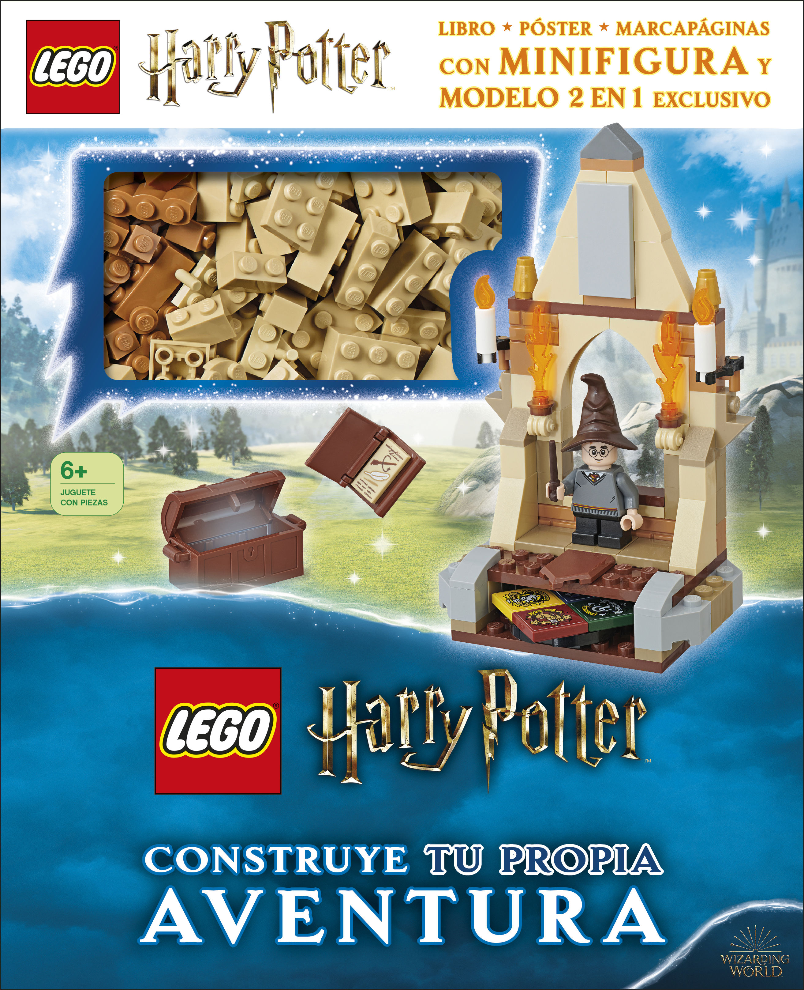 LEGO HARRY POTTER. CONSTRUYE TU PROPIA AVENTURA. CON MINIFIGURA Y MODELO 2 EN 1 EXCLUSIVO