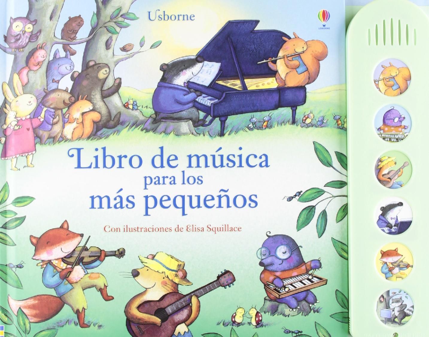 LIBRO DE MÚSICA PARA LOS MAS PEQUEÑOS