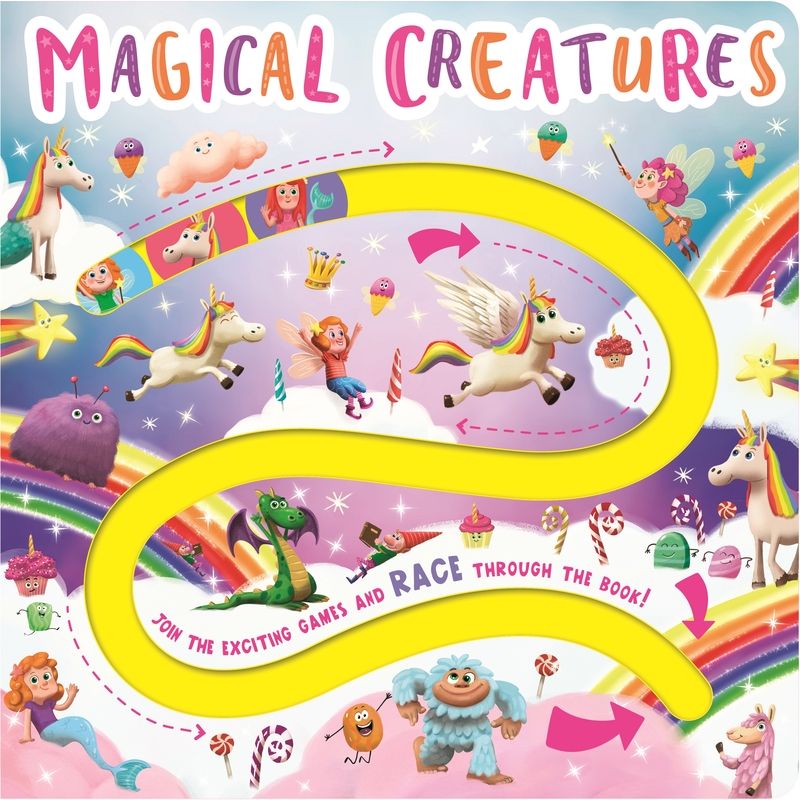 MAGICAL CREATURES. A-MAZE BOARDS