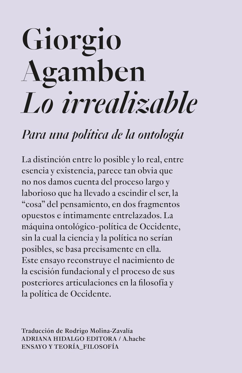 LO IRREALIZABLE