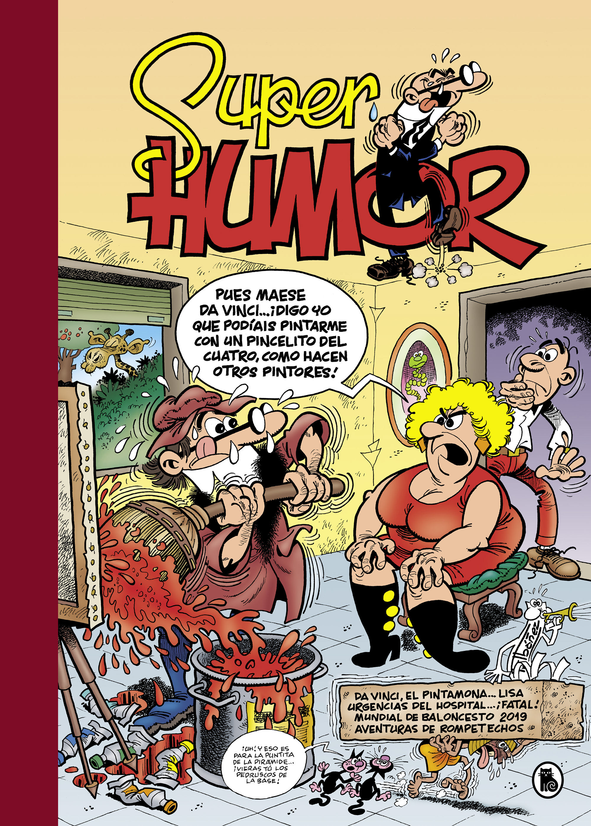 SUPER HUMOR MORTADELO 64. DA VINCI EL PINTAMONA...LISA URGENCIAS DEL HOSPITAL...¡FATAL! MUNDIAL DE BAL