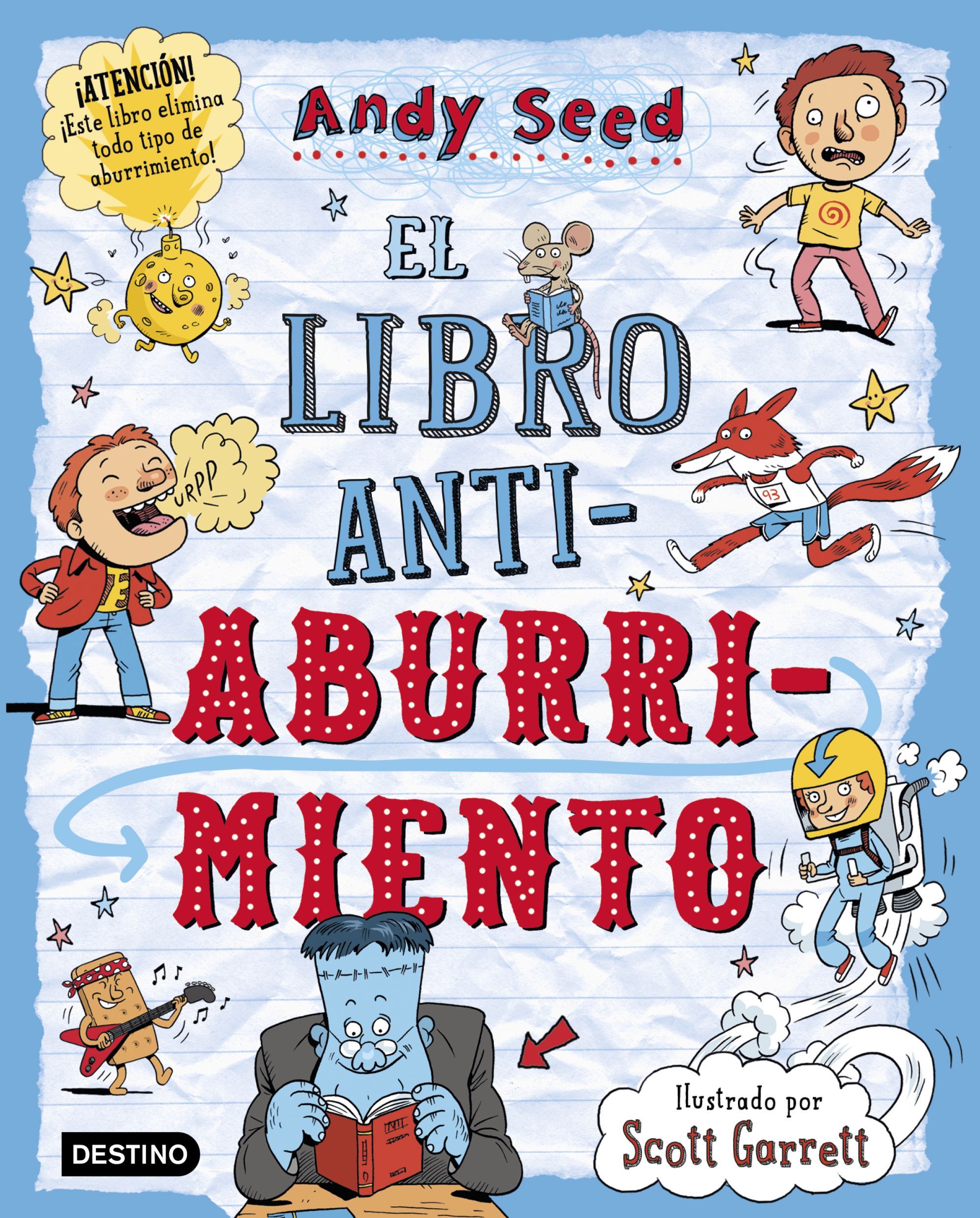 EL LIBRO ANTIABURRIMIENTO. ILUSTRADO POR SCOTT GARRETT