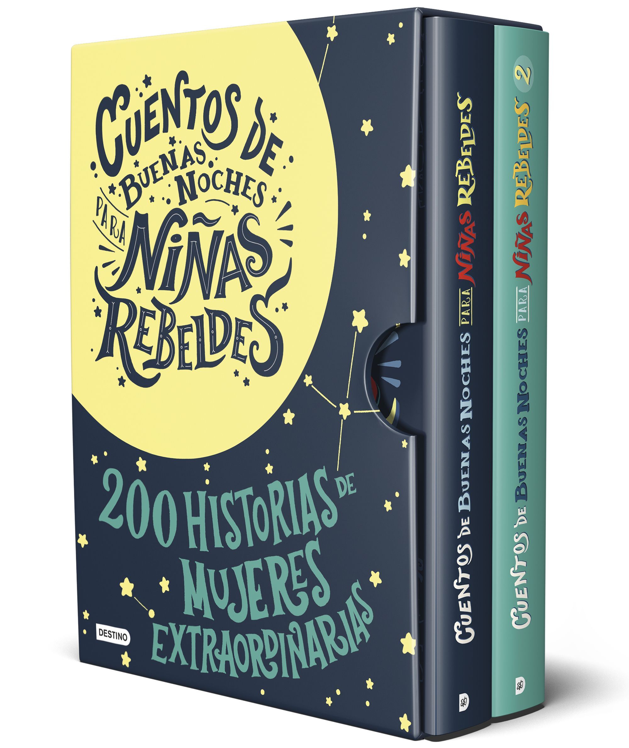 ESTUCHE CUENTOS DE BUENAS NOCHES PARA NIÑAS REBELDES. 200 HISTORIAS DE MUJERES EXTRAORDINARIAS