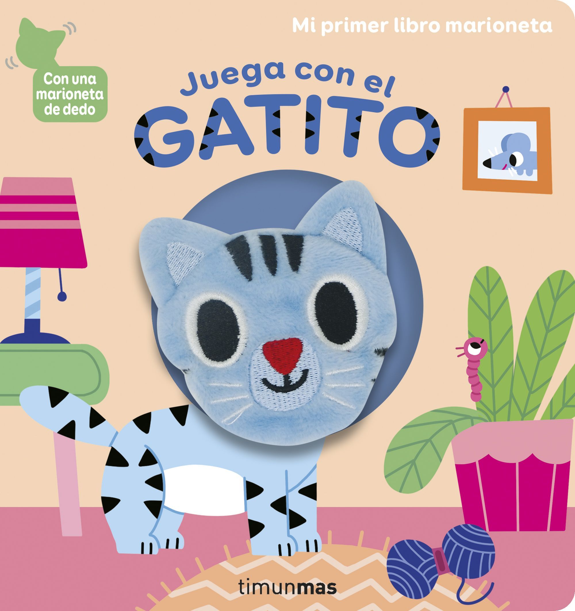 JUEGA CON EL GATITO. LIBRO MARIONETA. 