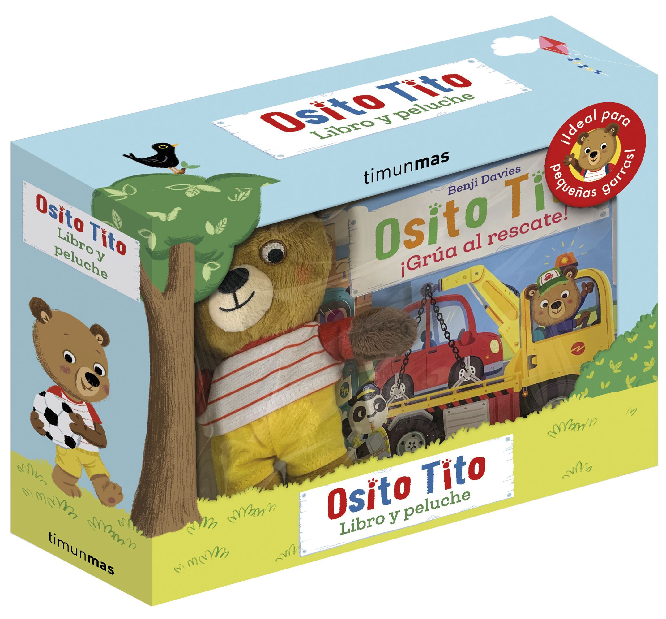 OSITO TITO. LIBRO Y PELUCHE. 