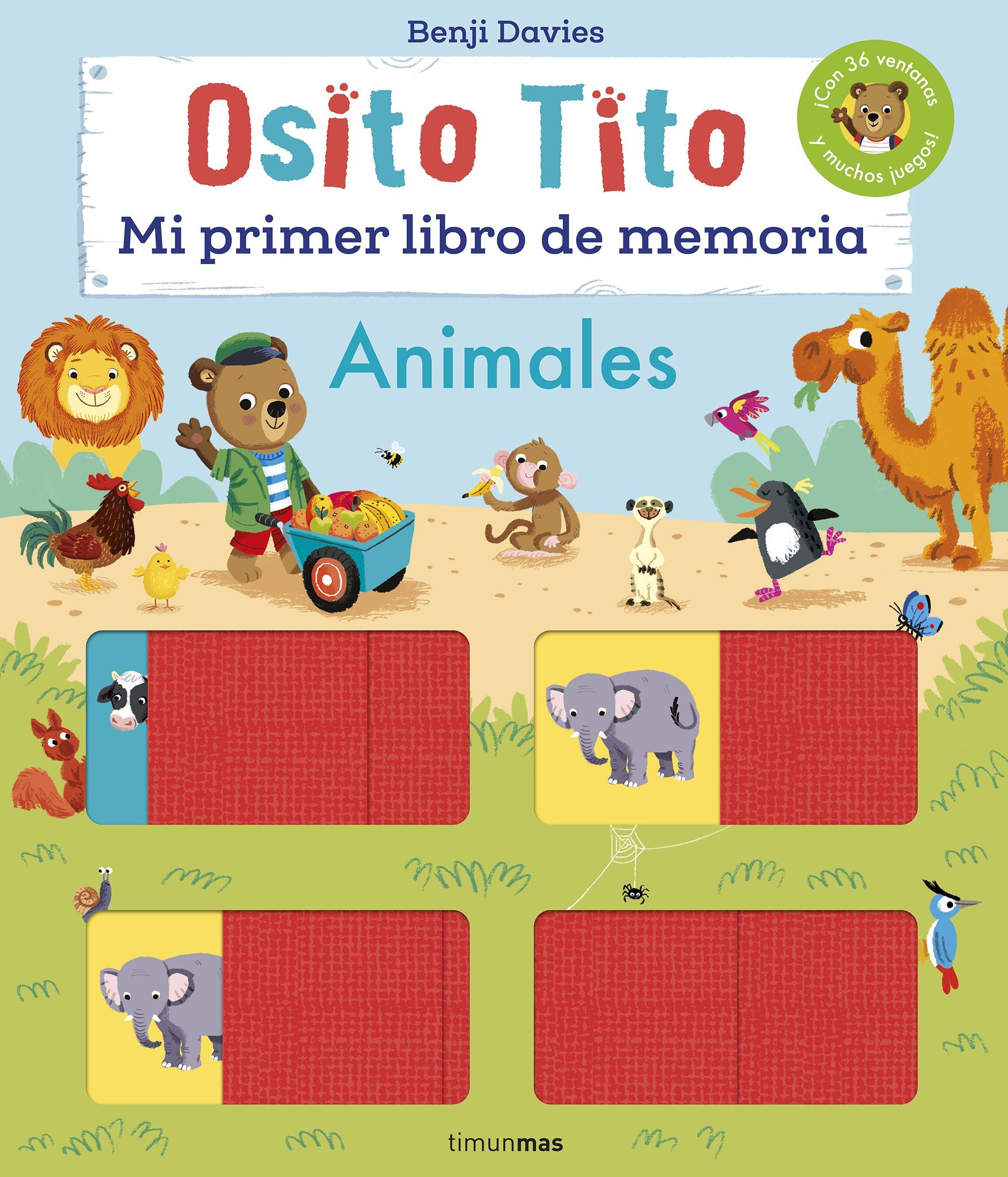 OSITO TITO. MI PRIMER LIBRO DE MEMORIA. ANIMALES. 