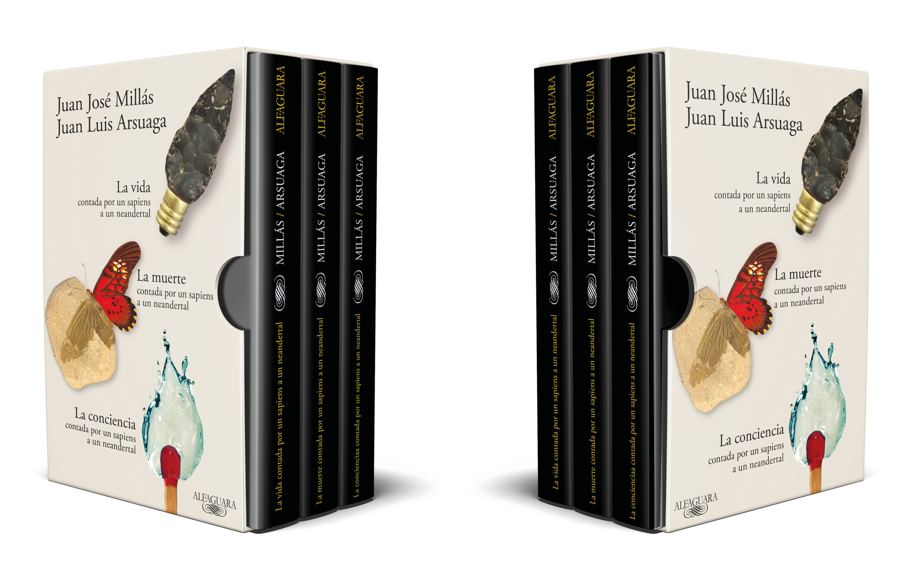 ESTUCHE LA VIDA, LA MUERTE Y LA CONCIENCIA CONTADAS POR UN SAPIENS A UN NEANDERT