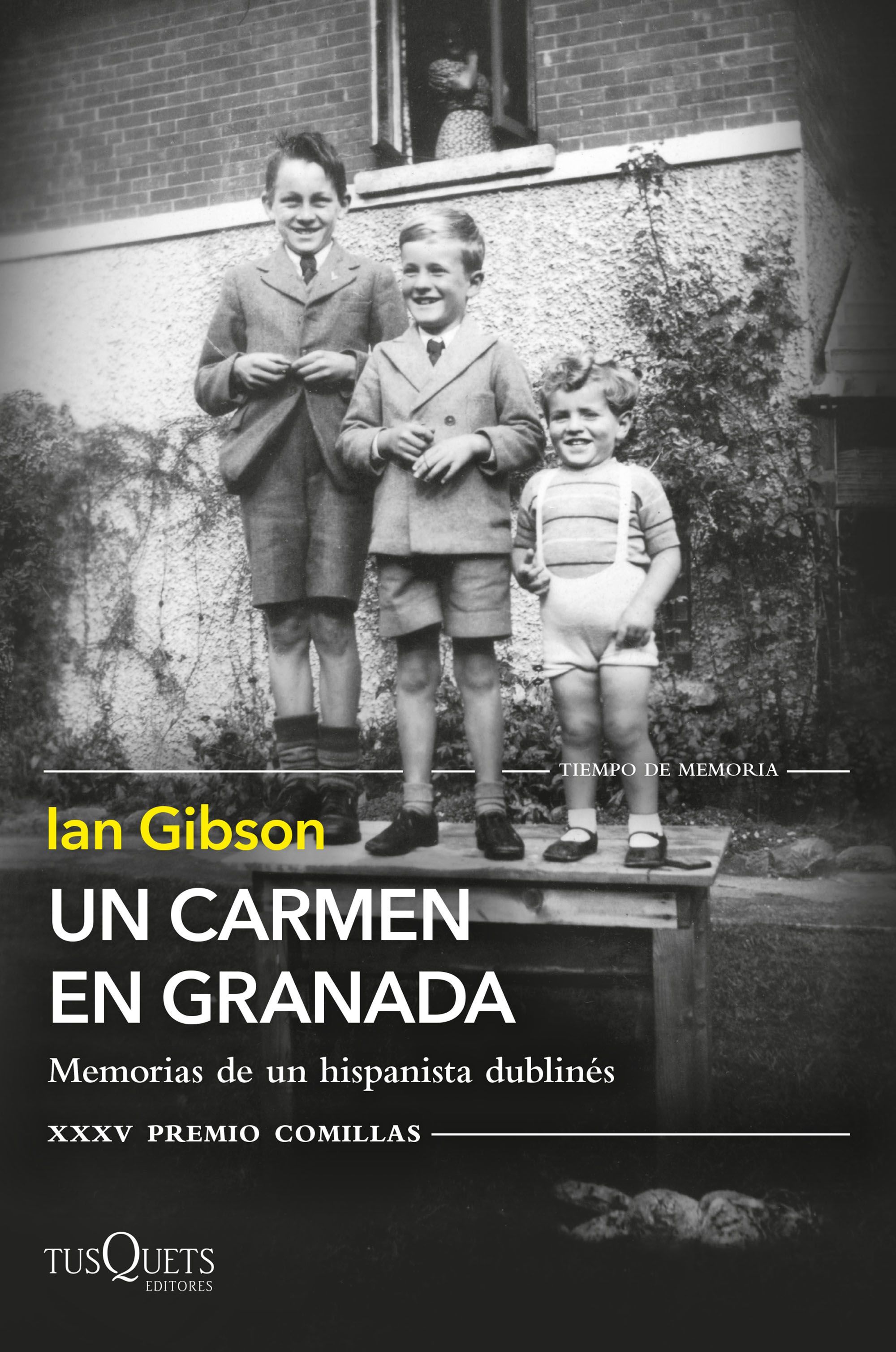 UN CARMEN EN GRANADA. MEMORIAS DE UN HISPANISTA DUBLINÉS  (XXXV PREMIO COMILLAS 2023)