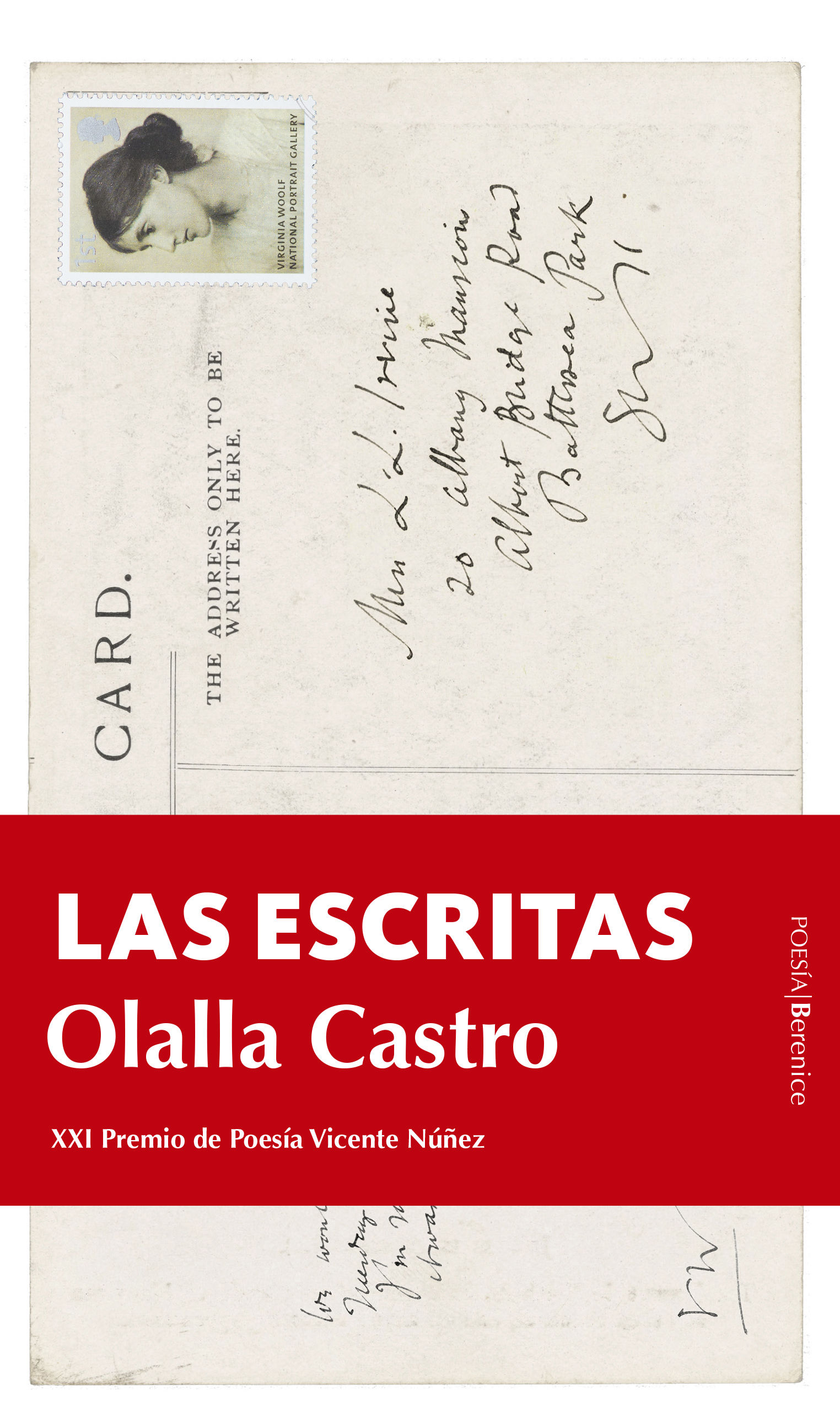 LAS ESCRITAS. XXI PREMIO DE POESÍA VICENTE NÚÑEZ