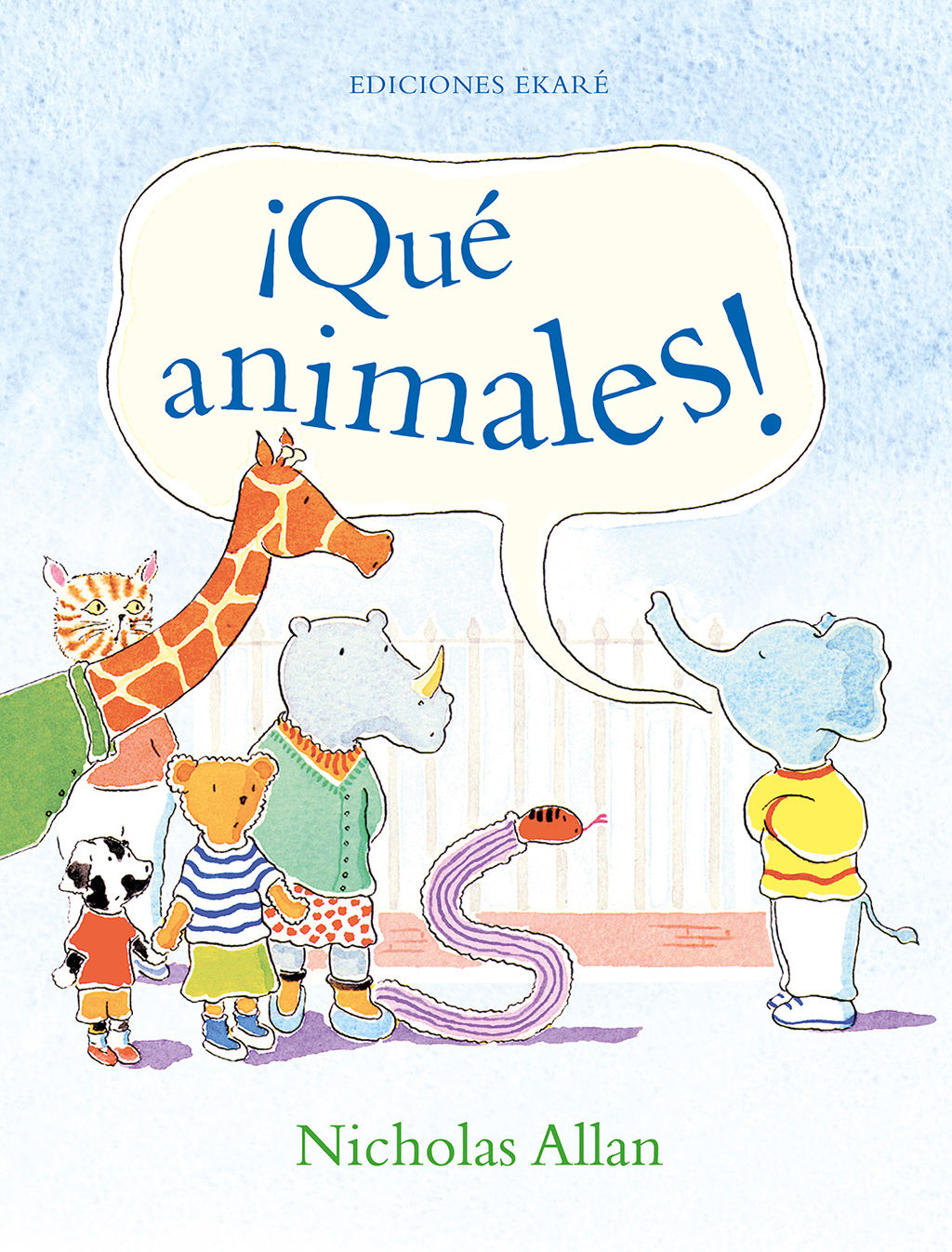 ¡QUÉ ANIMALES!. 