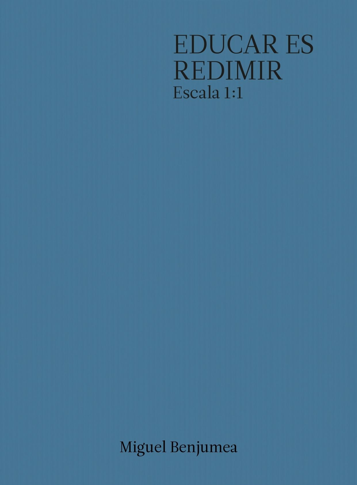 EDUCAR ES REDIMIR