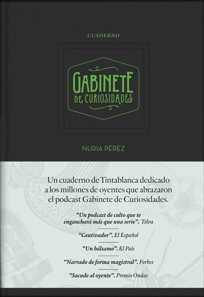 CUADERNO GABINETE DE CURIOSIDADES. 