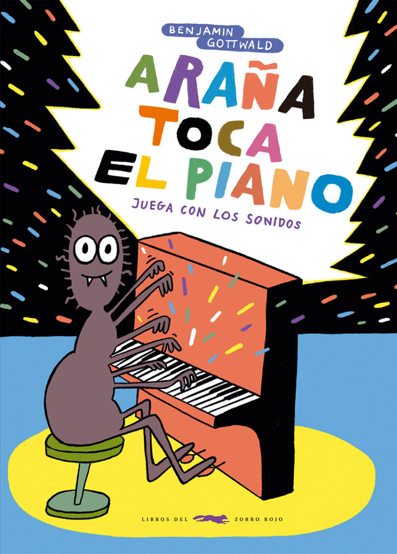 ARAÑA TOCA EL PIANO. 