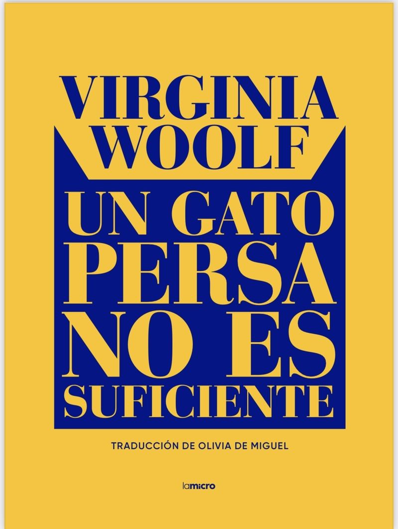 UN GATO PERSA NO ES SUFICIENTE