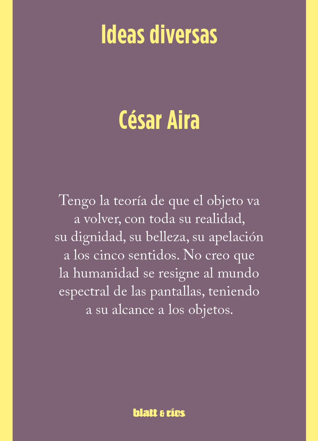IDEAS DIVERSAS