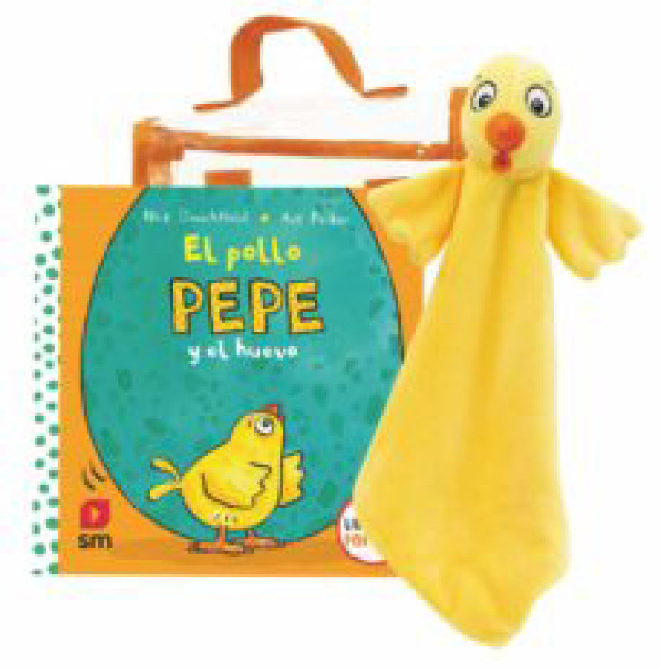 PACK DOUDOU EL POLLO PEPE Y EL HUEVO. 