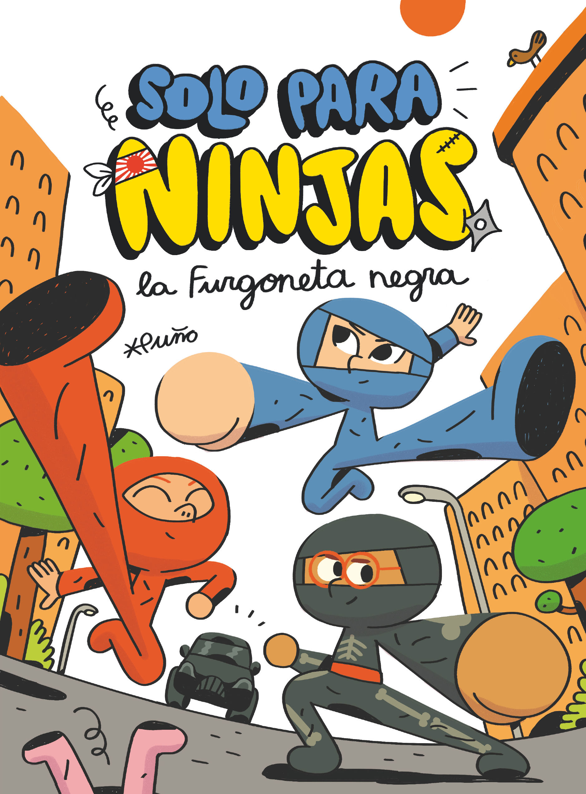 LA FURGONETA NEGRA. SOLO PARA NINJAS 1