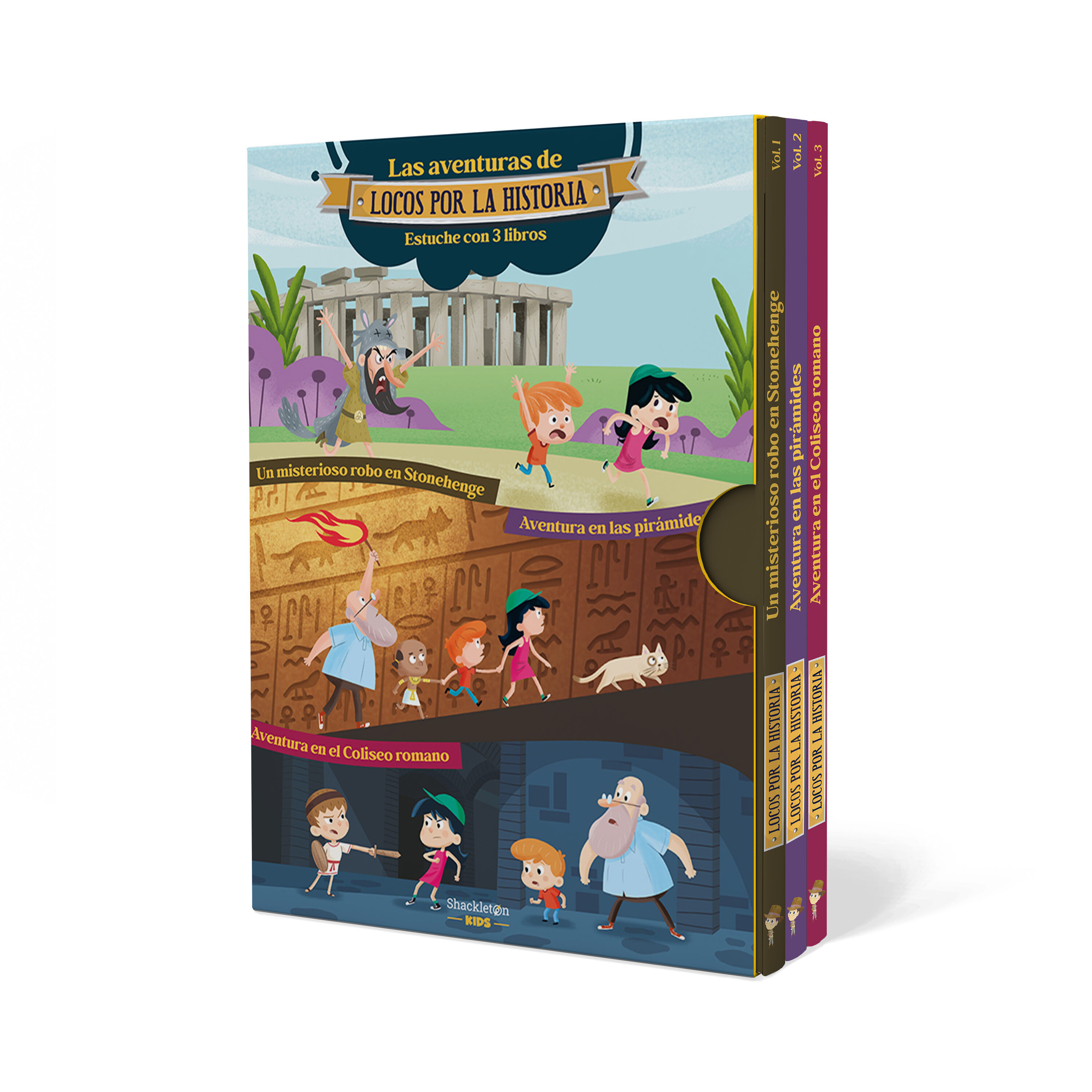 PACK  LAS AVENTURAS DE LOCOS POR LA HISTORIA